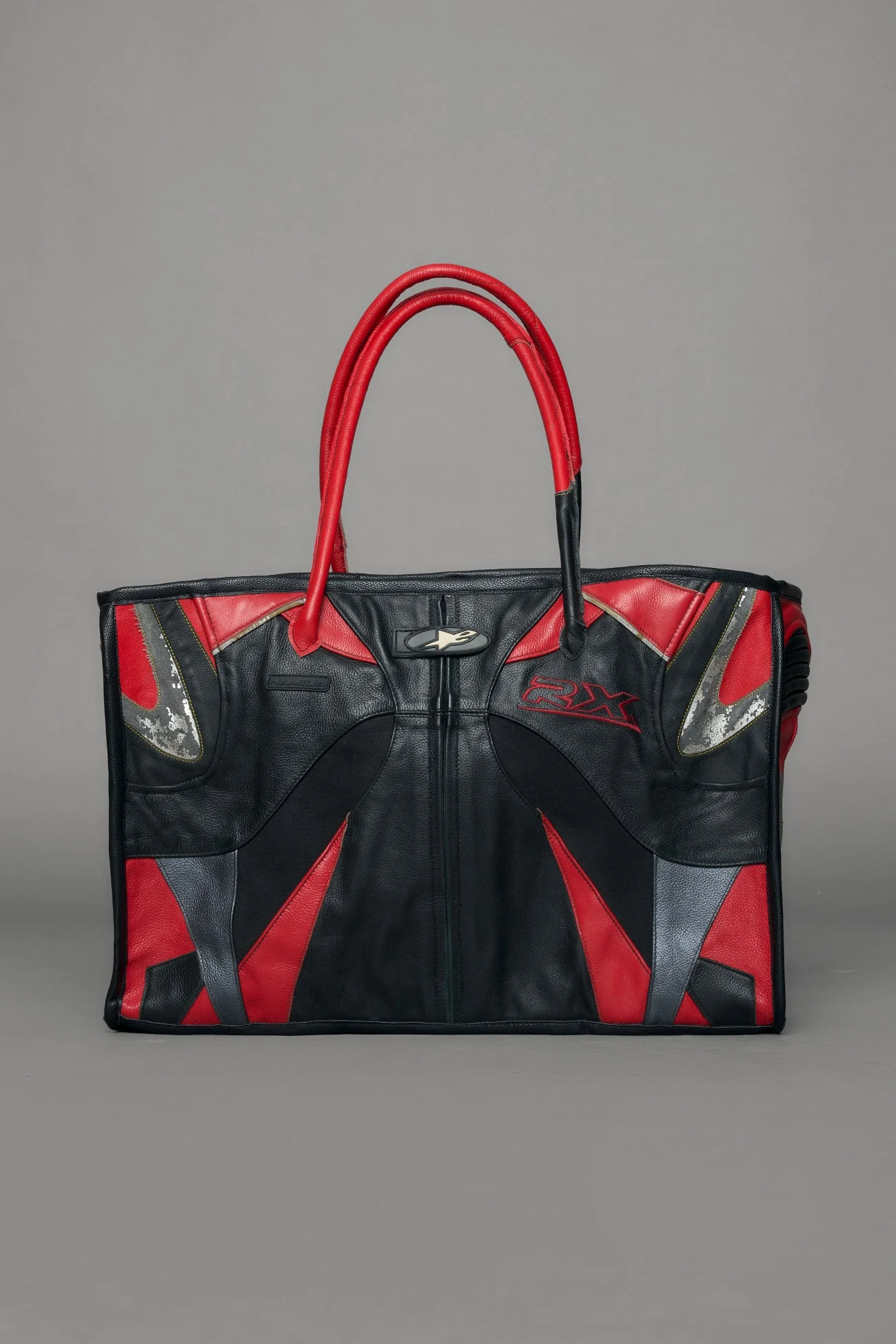 Atelier line - cyclone moto tote bag genuine leather