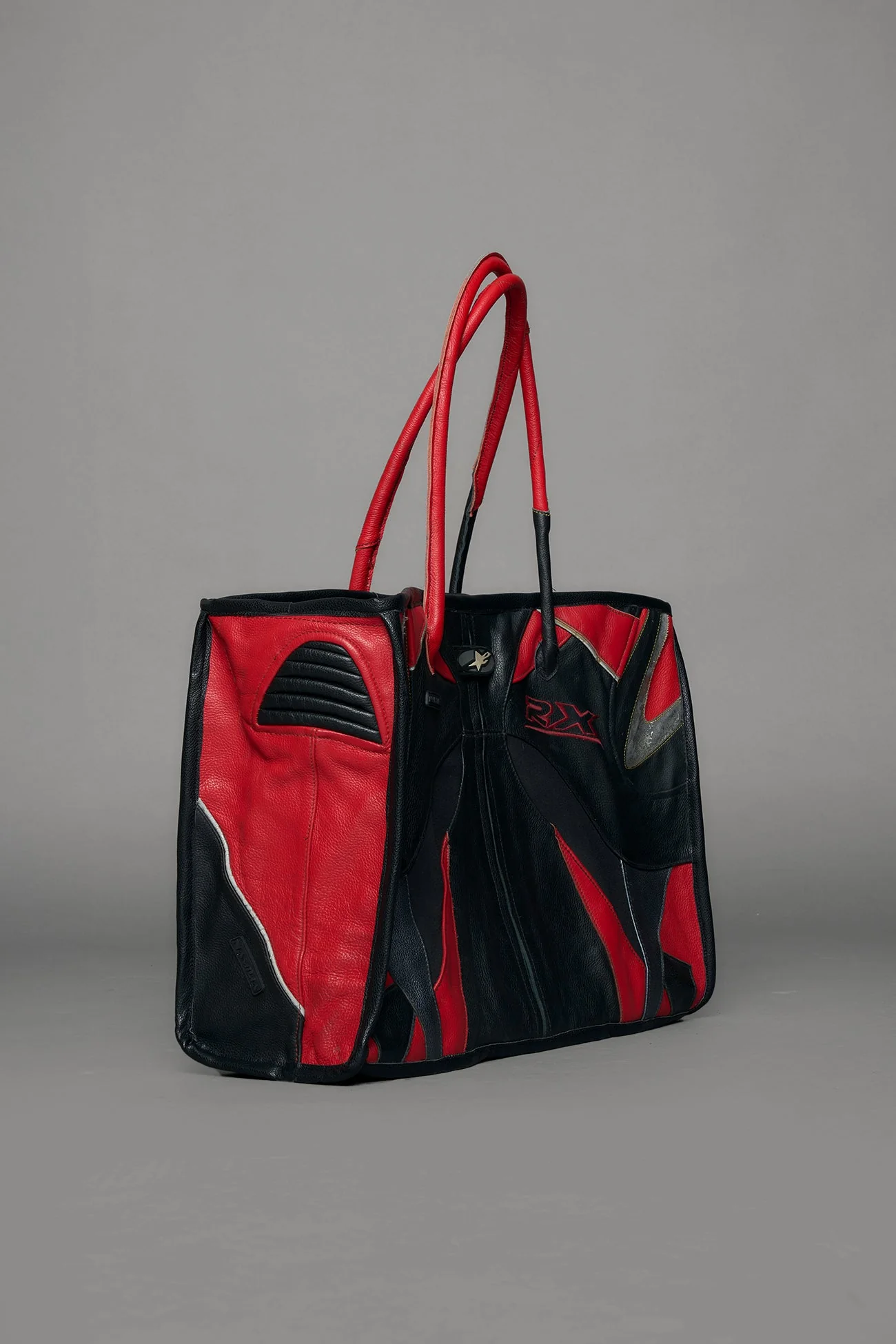 Atelier line - cyclone moto tote bag genuine leather - Image 5