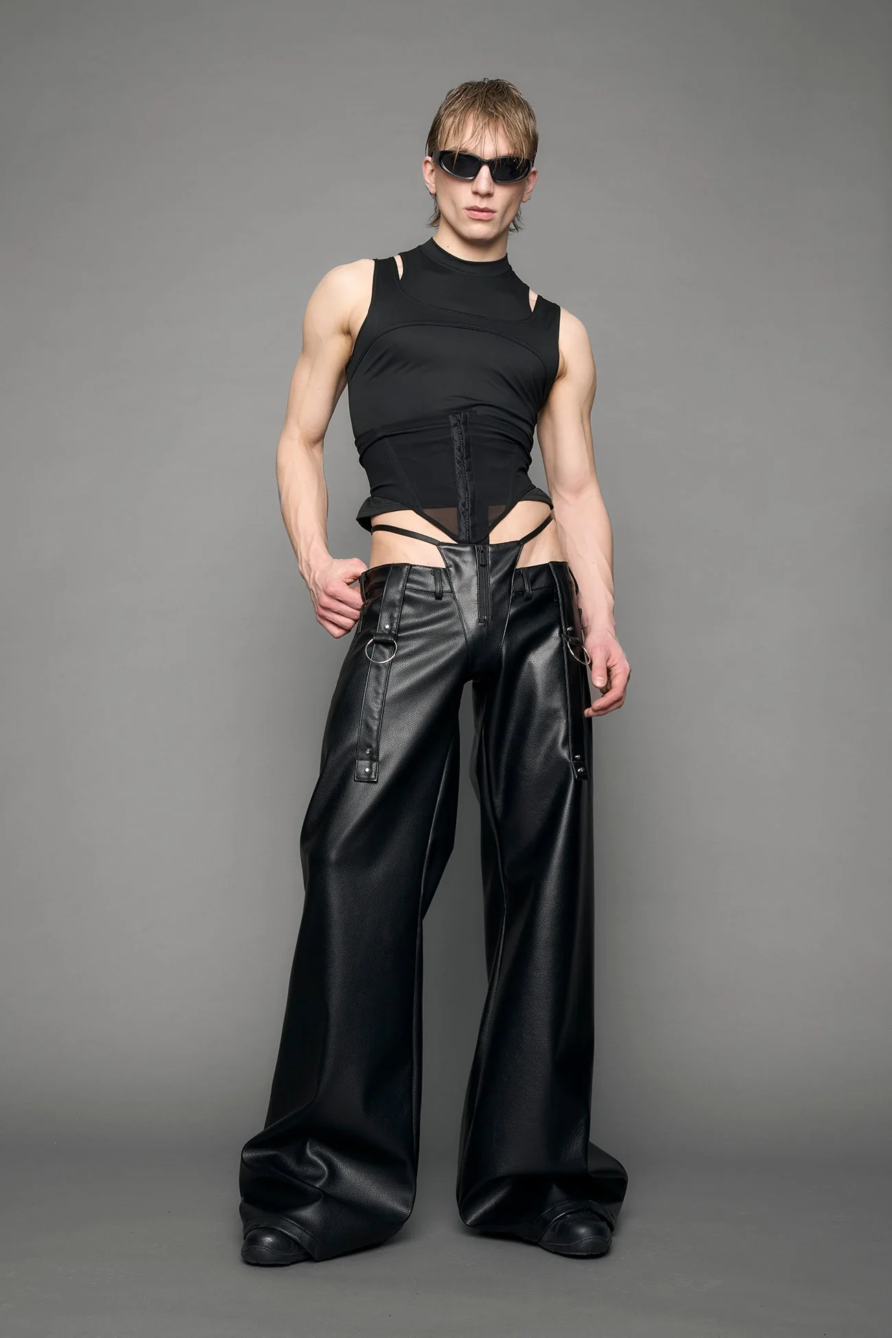 Belted Thong Pants - Image 4