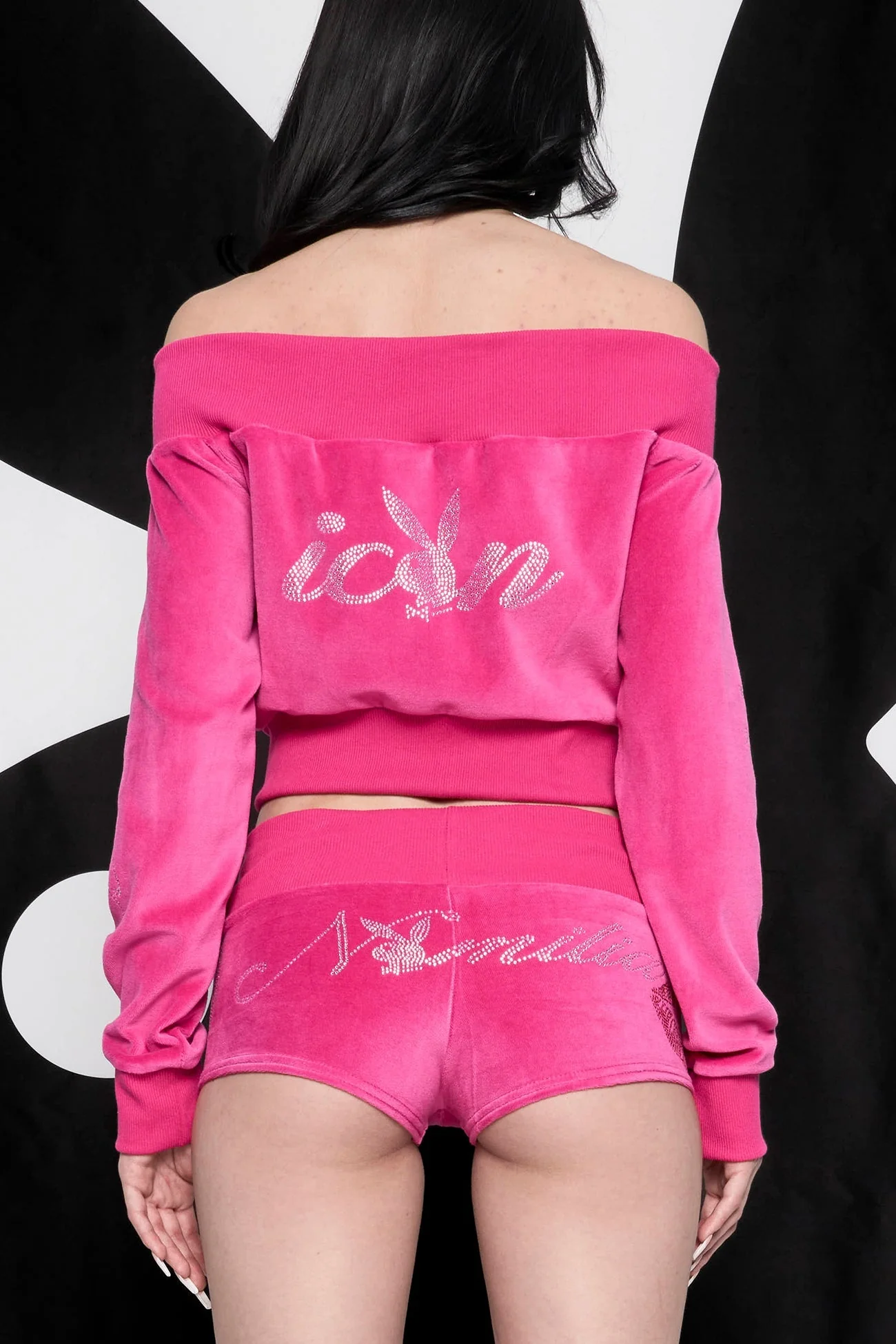 Bunny Velour Hot Pants - Image 10