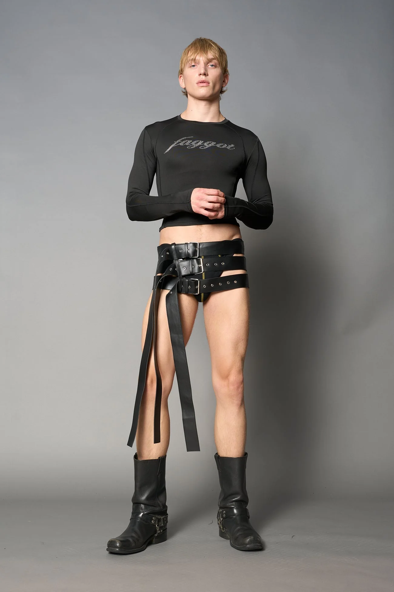 Belt Mini Skirt - Image 6