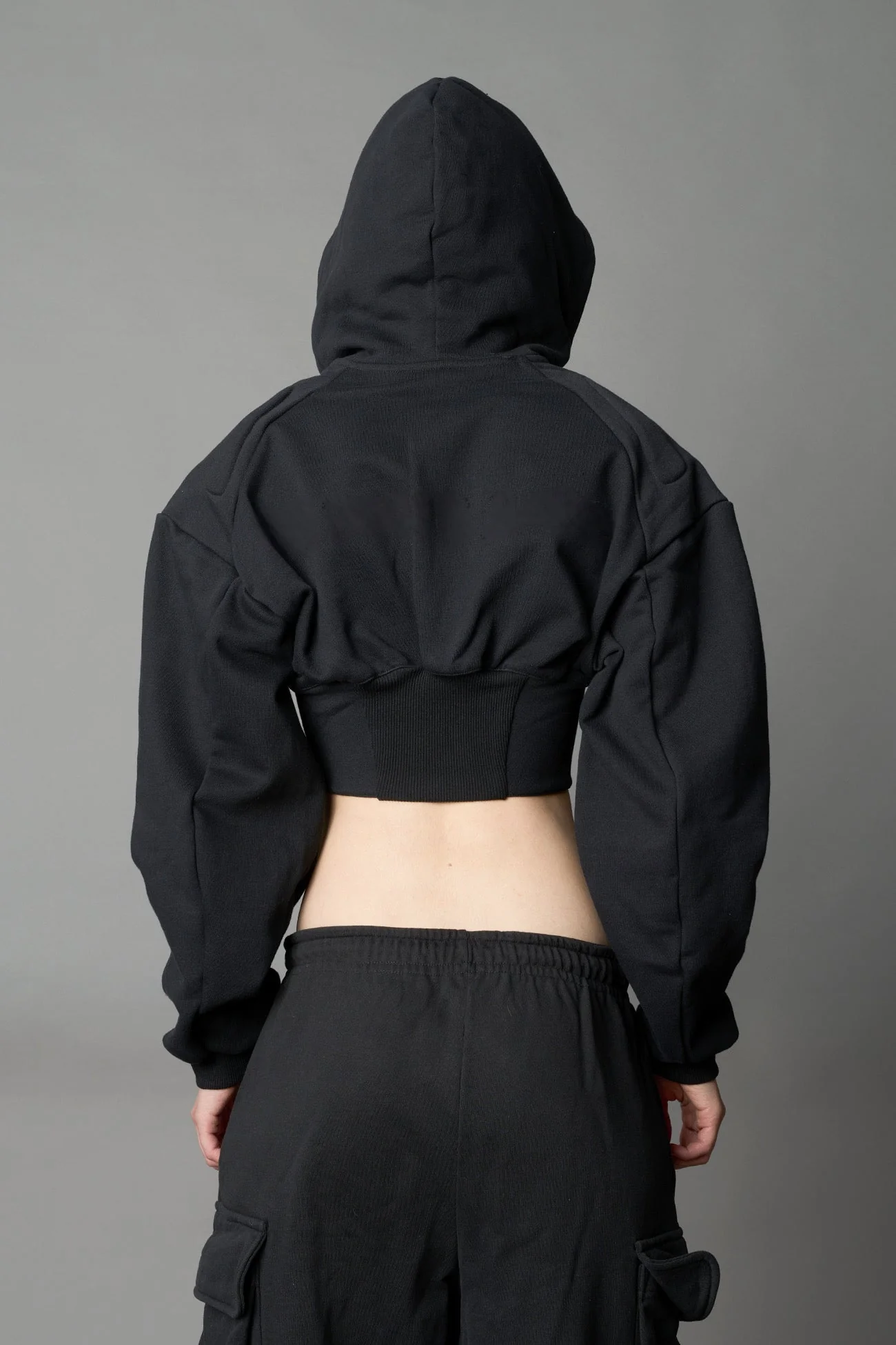 Corset Zip-Up Hoodie - Image 9