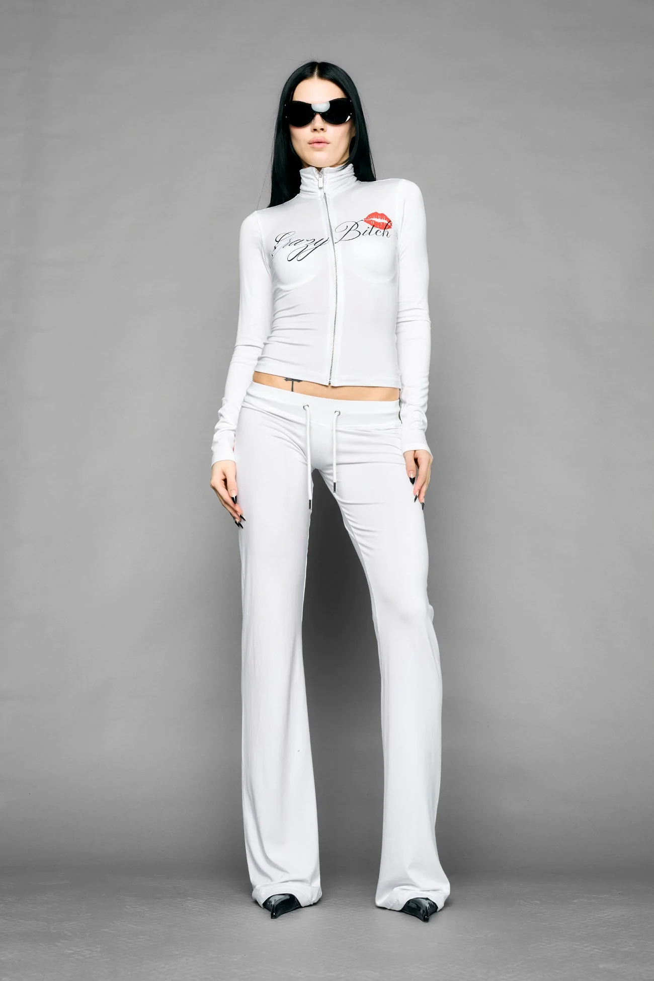 crazy b*tch zip up jacket - Image 8