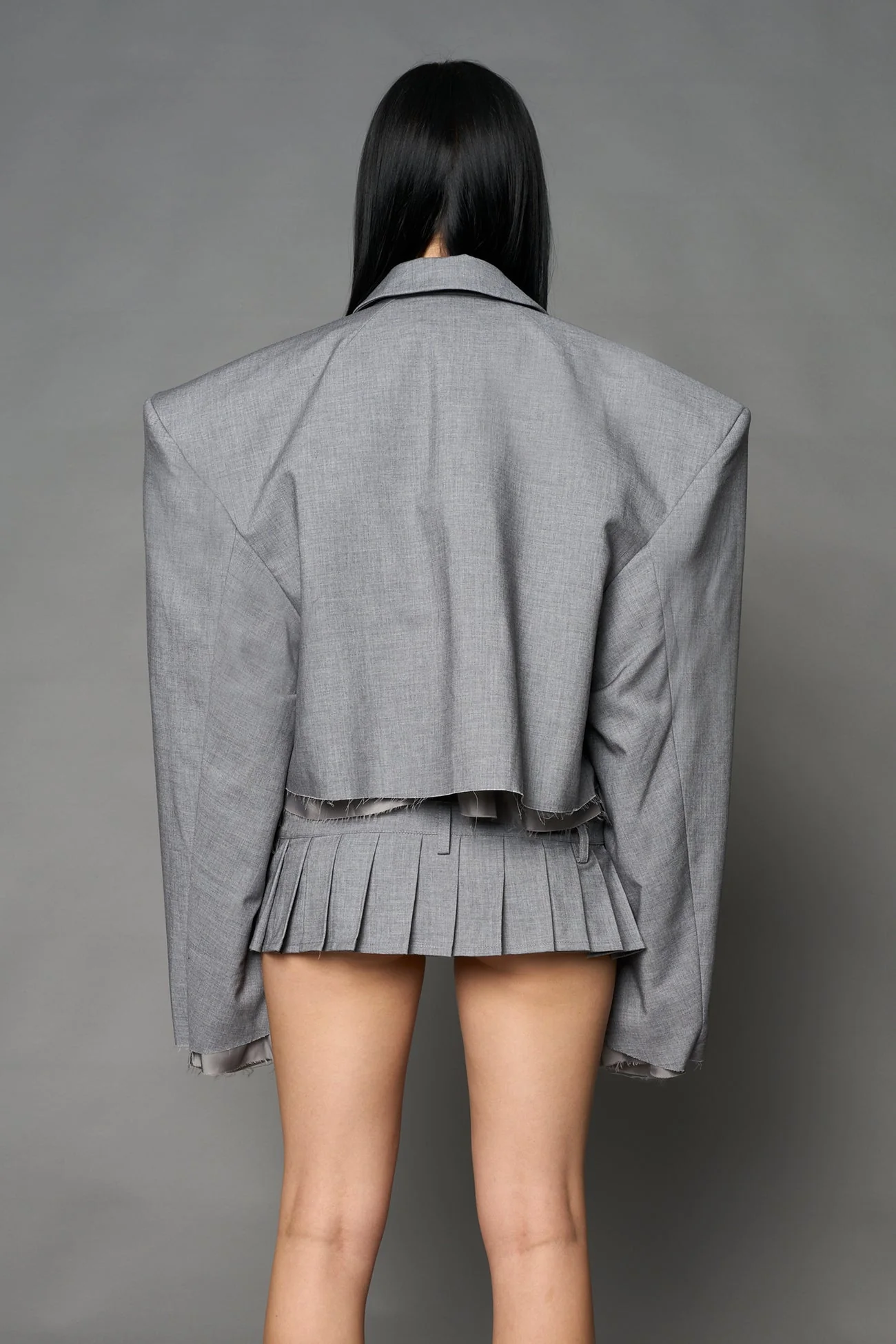 Cropped Blazer - Image 11