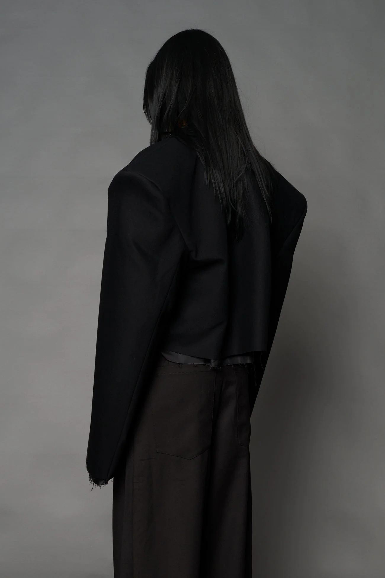 Cropped Blazer - Image 3