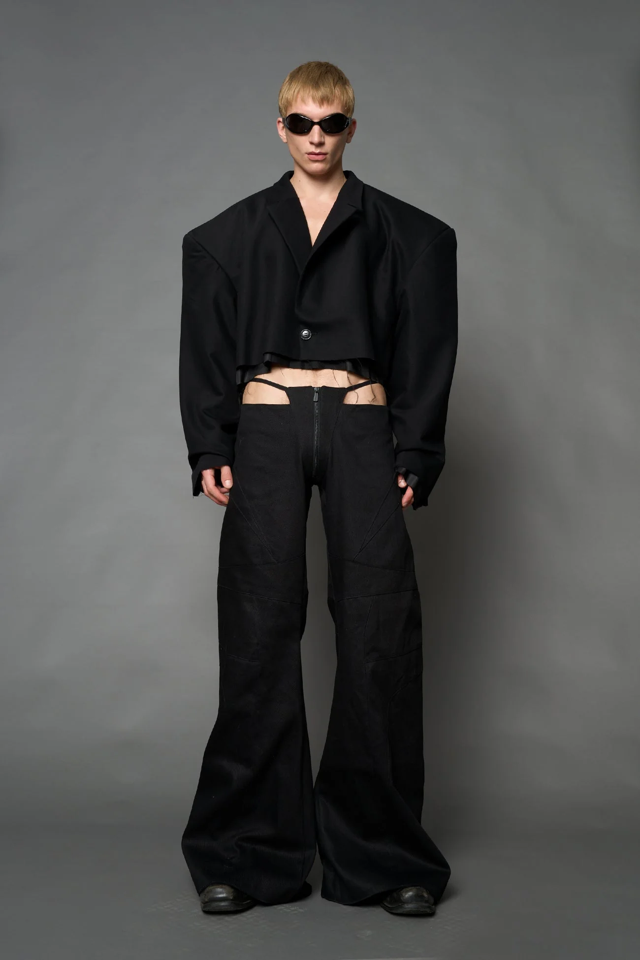 Cropped Blazer - Image 6