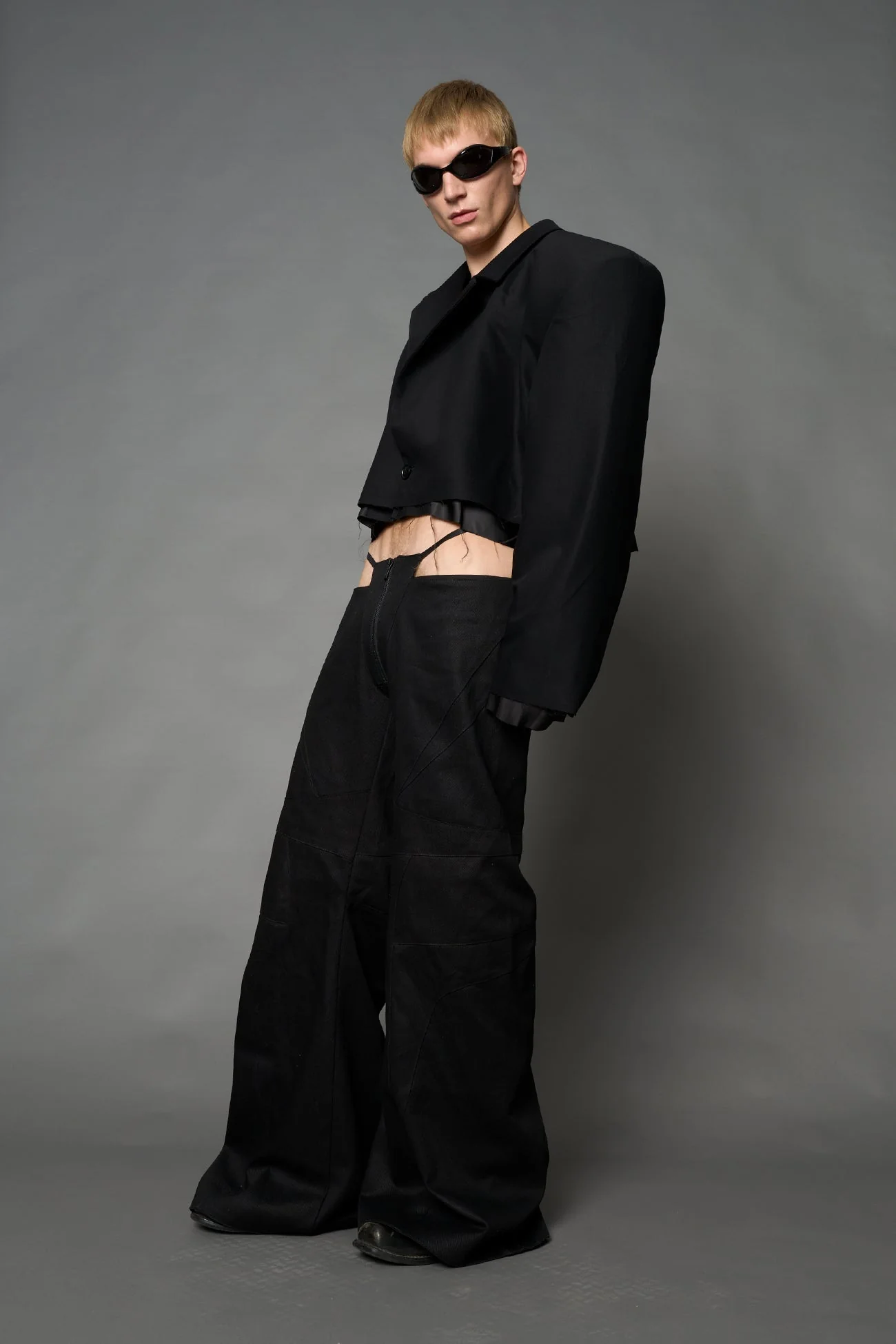 Cropped Blazer - Image 7
