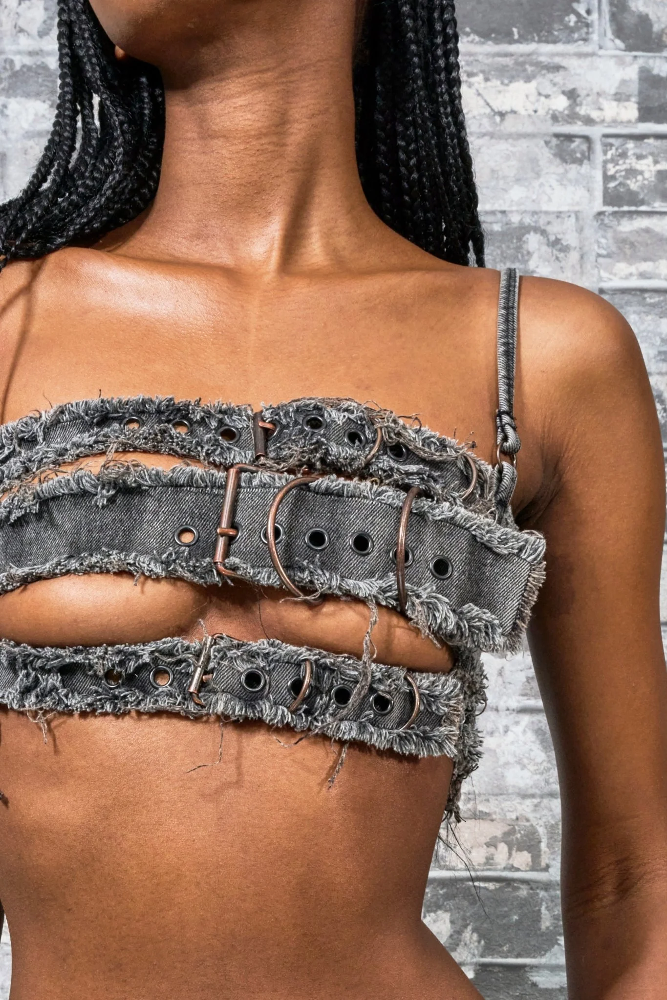 Denim Belt Top - Image 4
