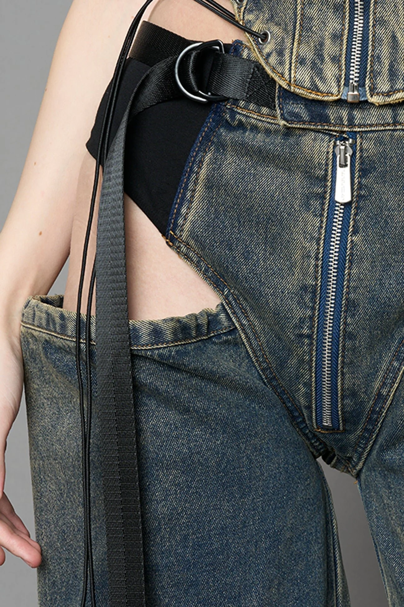 Denim Panty Trousers - Image 10