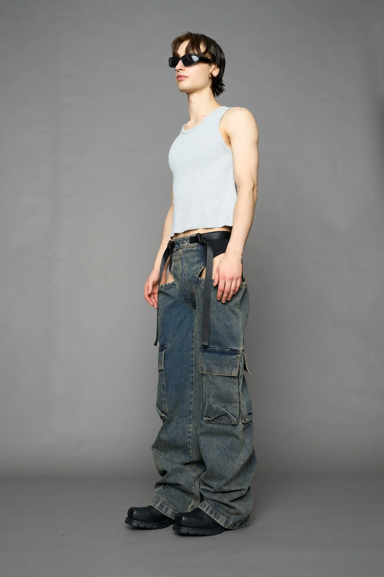 Denim Panty Trousers - Image 15
