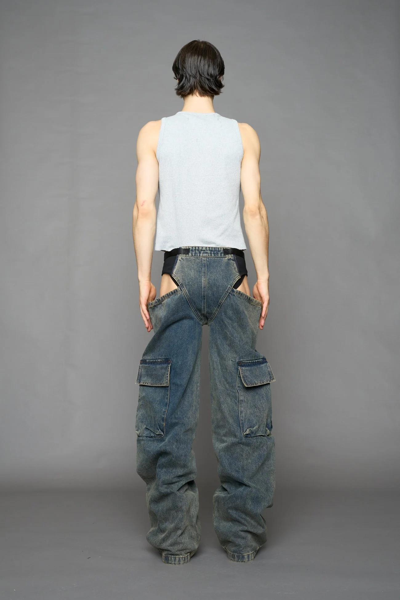 Denim Panty Trousers - Image 16