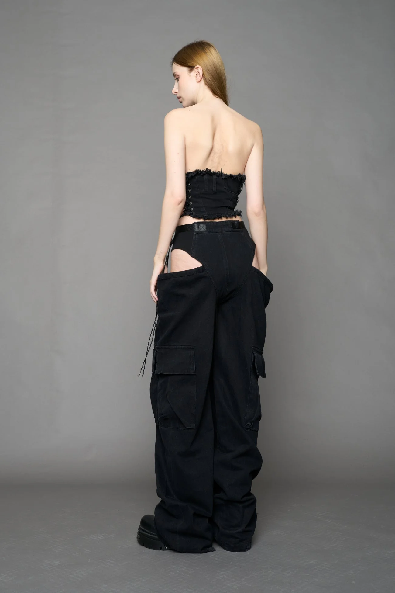 Denim Panty Trousers - Image 5