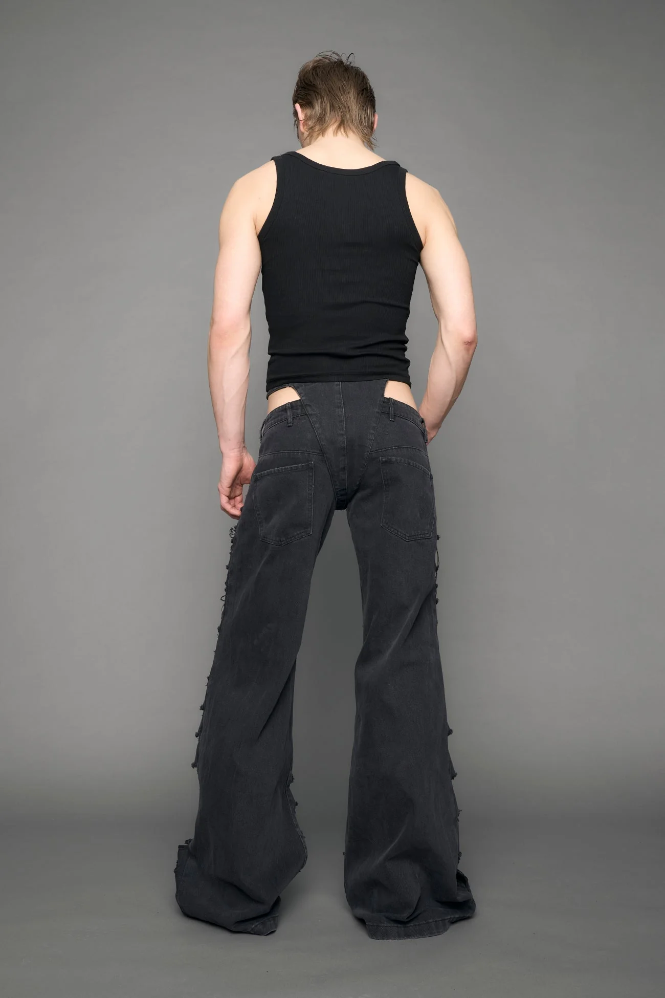 Denim Thong Pants - Image 9