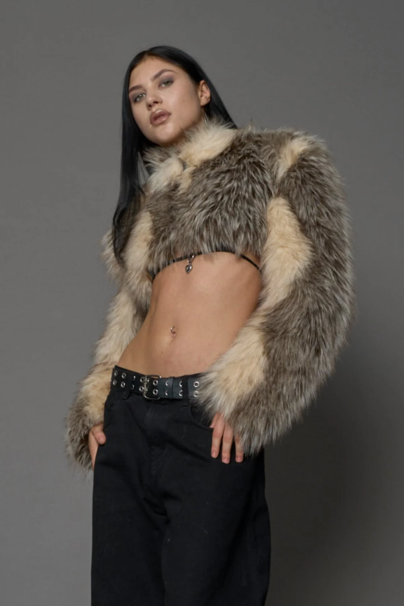 Diva Faux Fur Bolero - Image 23