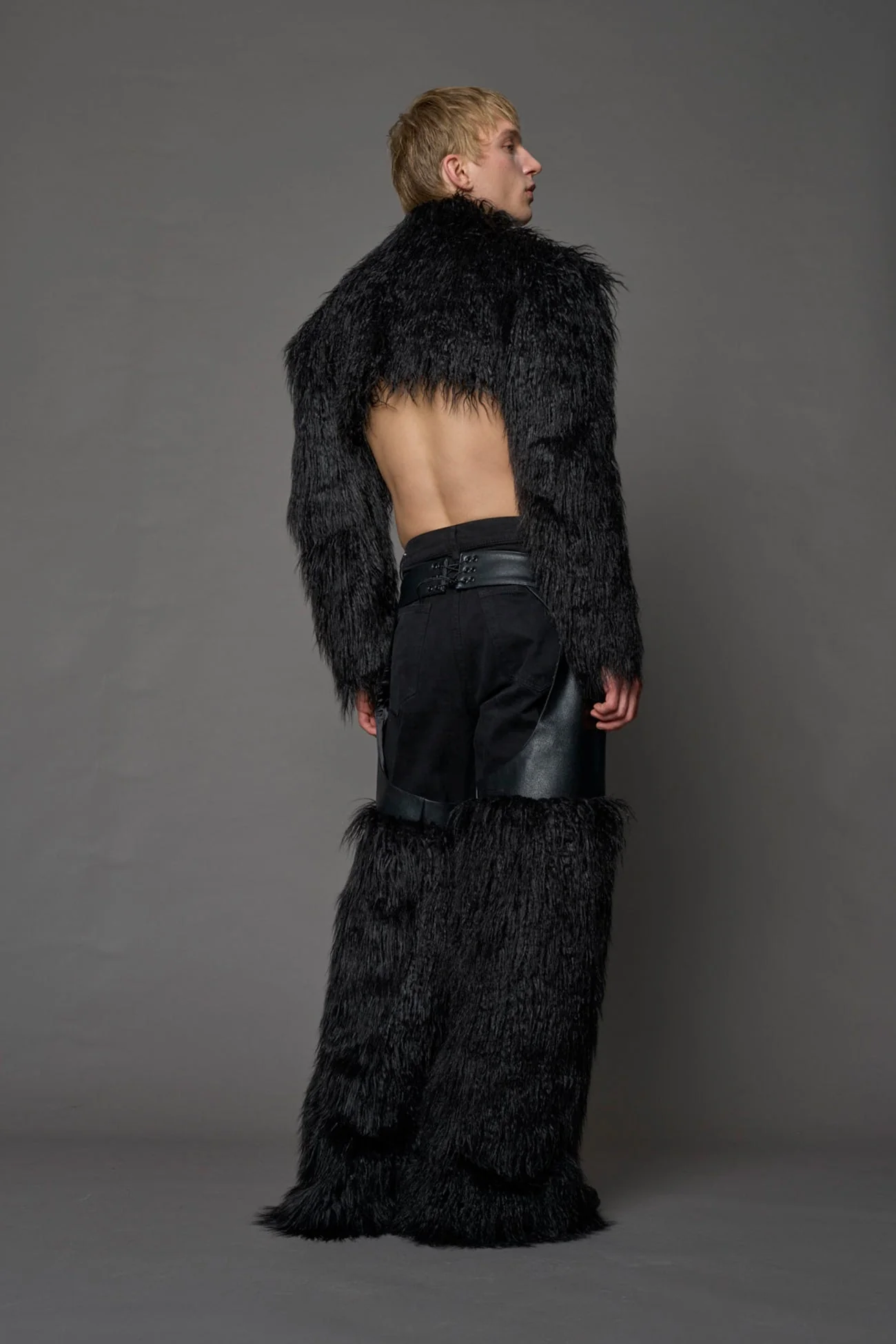 Diva Faux Fur Bolero - Image 6