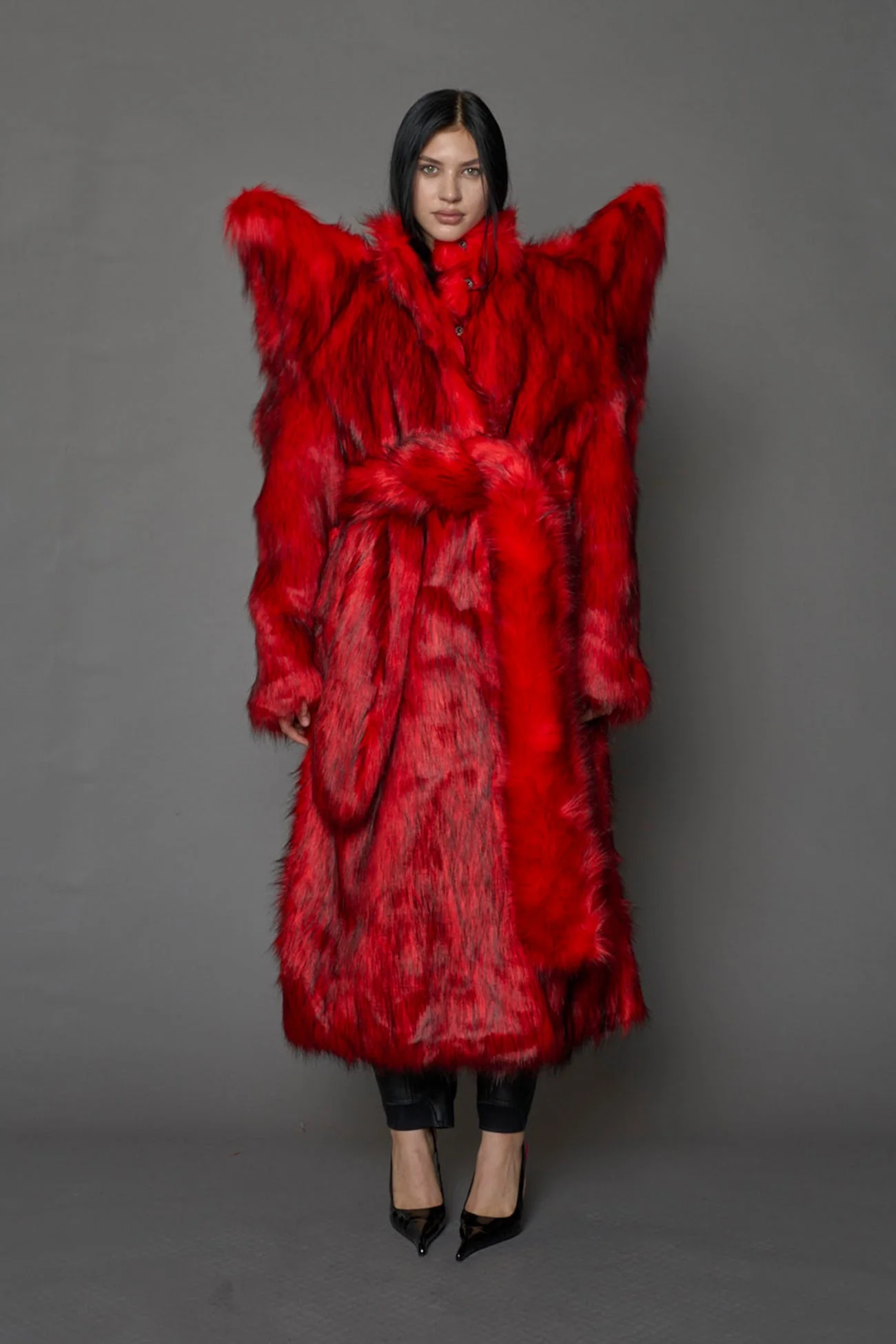Doomsday Faux Fur Coat - Image 10