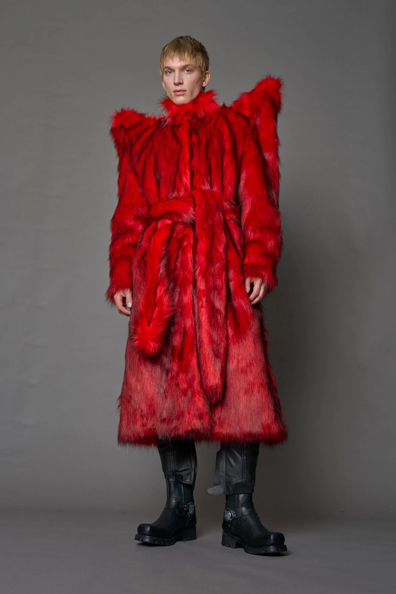 Doomsday Faux Fur Coat - Image 12