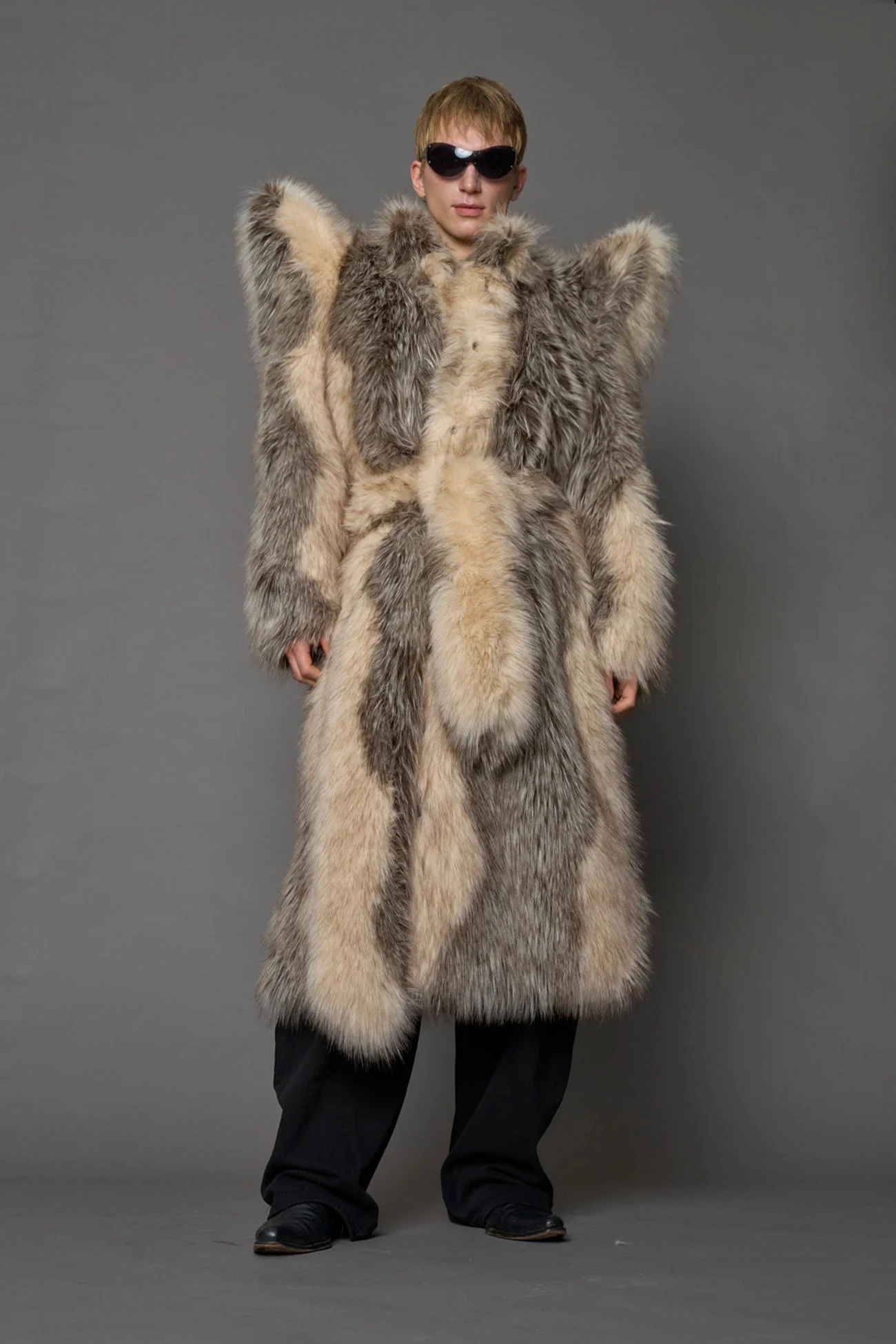 Doomsday Faux Fur Coat - Image 19