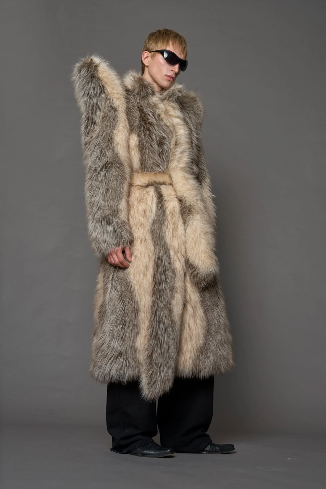 Doomsday Faux Fur Coat - Image 22