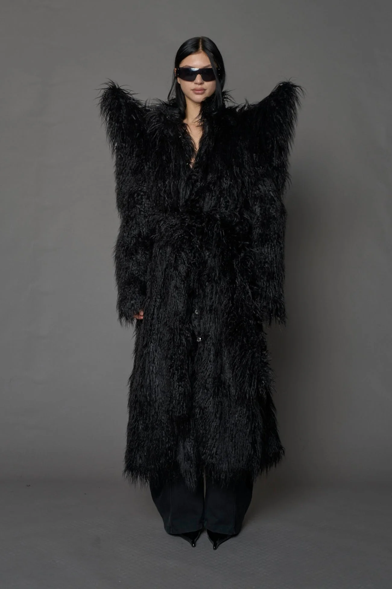 Doomsday Faux Fur Coat - Image 4