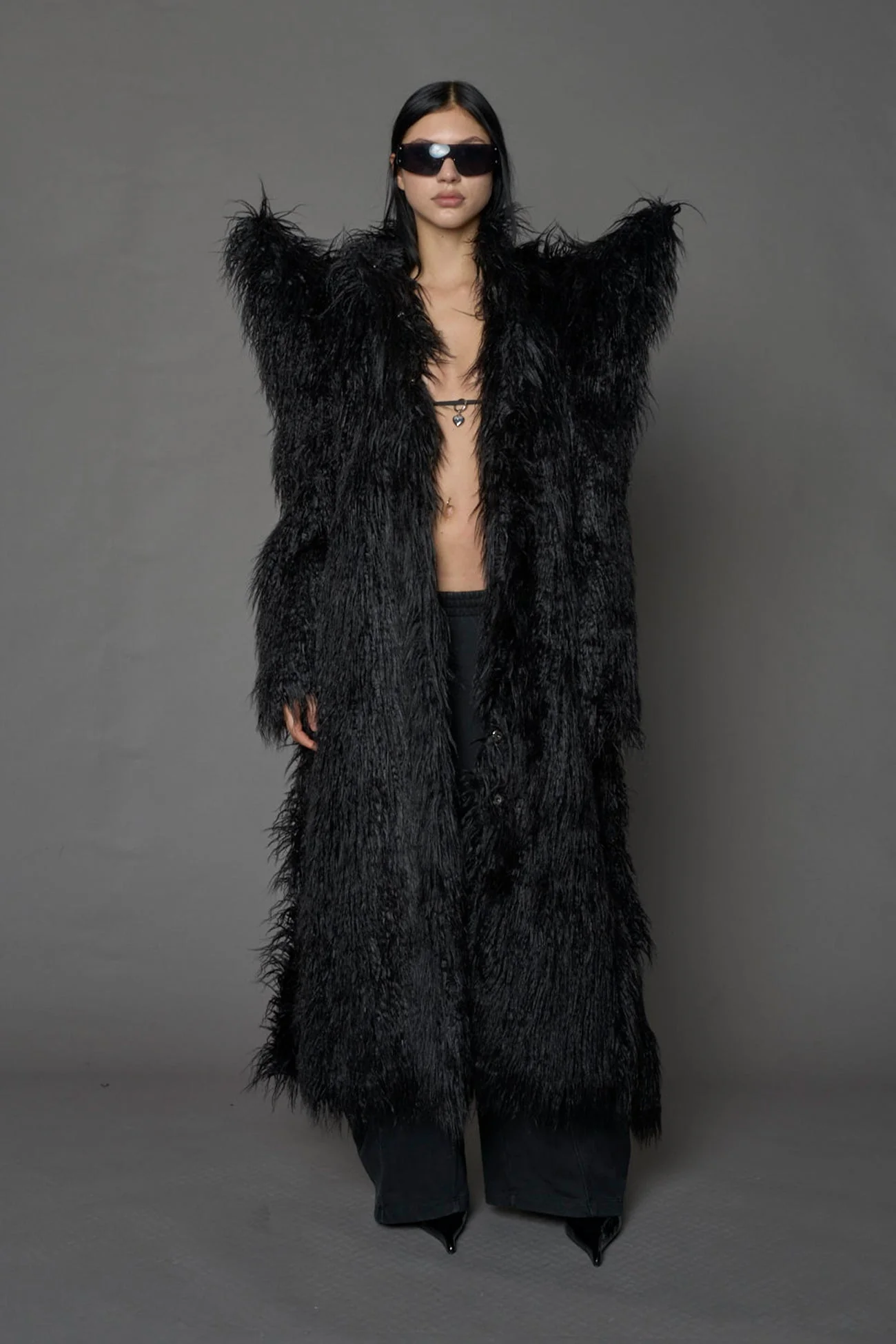 Doomsday Faux Fur Coat - Image 5