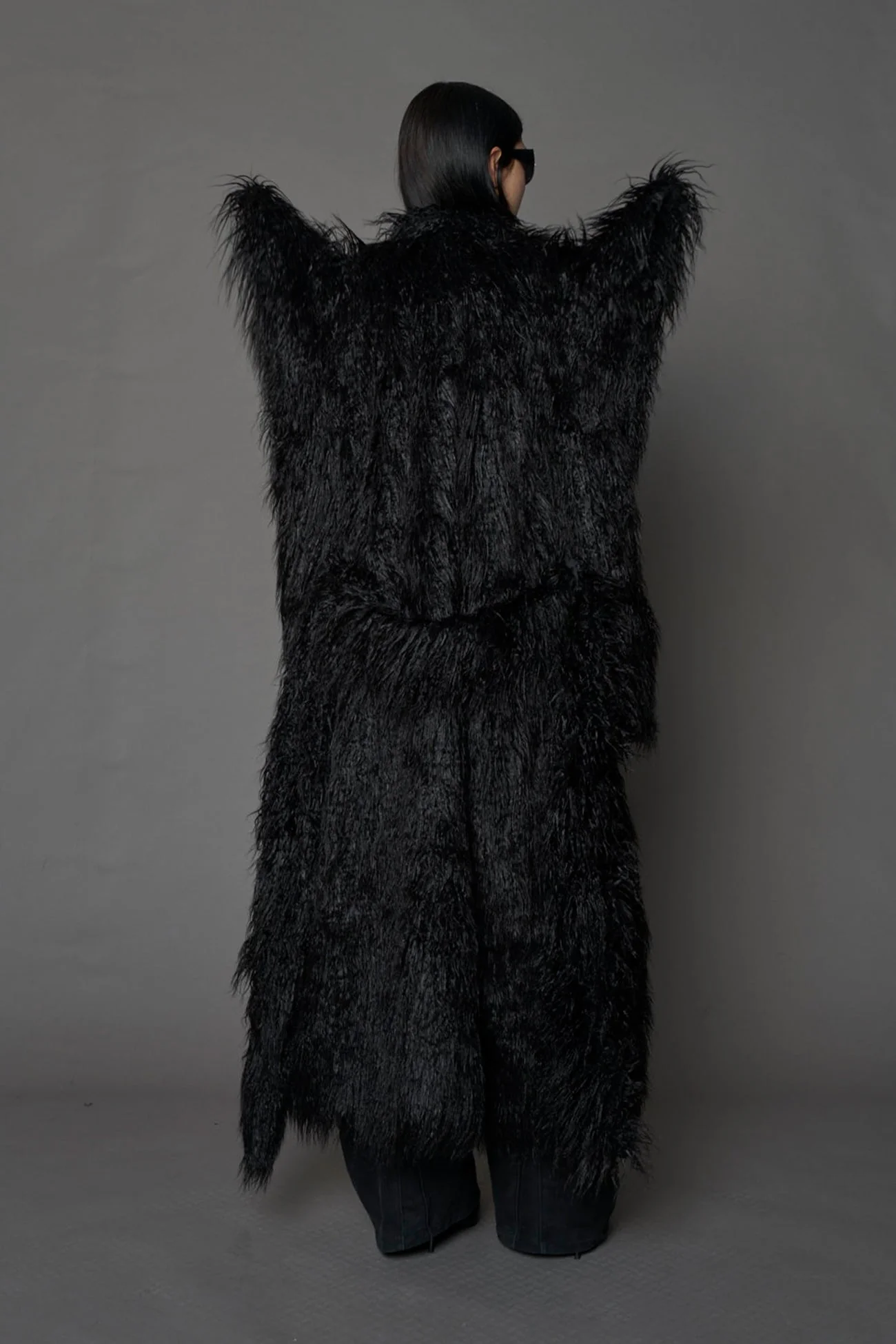Doomsday Faux Fur Coat - Image 6