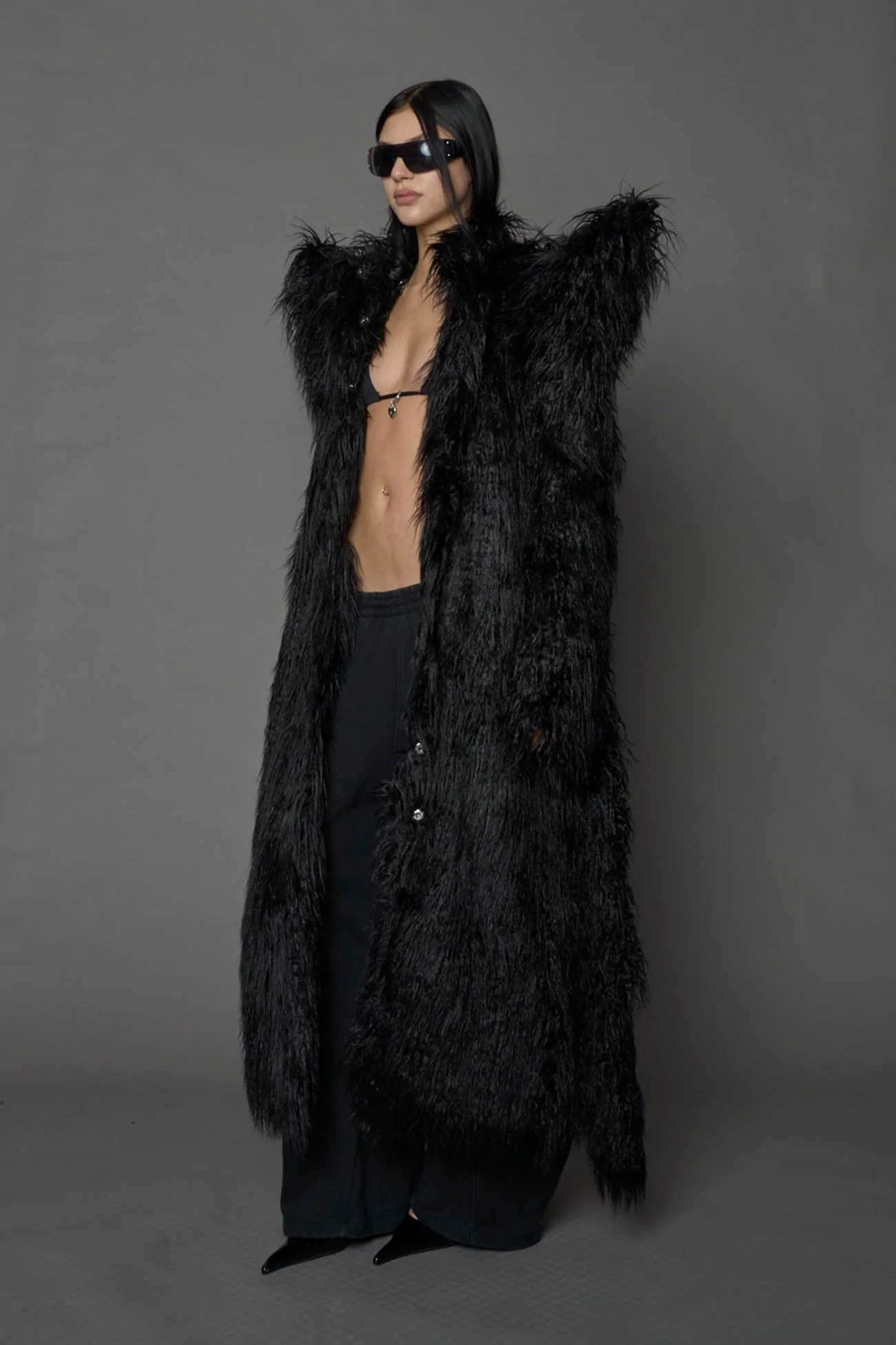 Doomsday Faux Fur Coat - Image 7