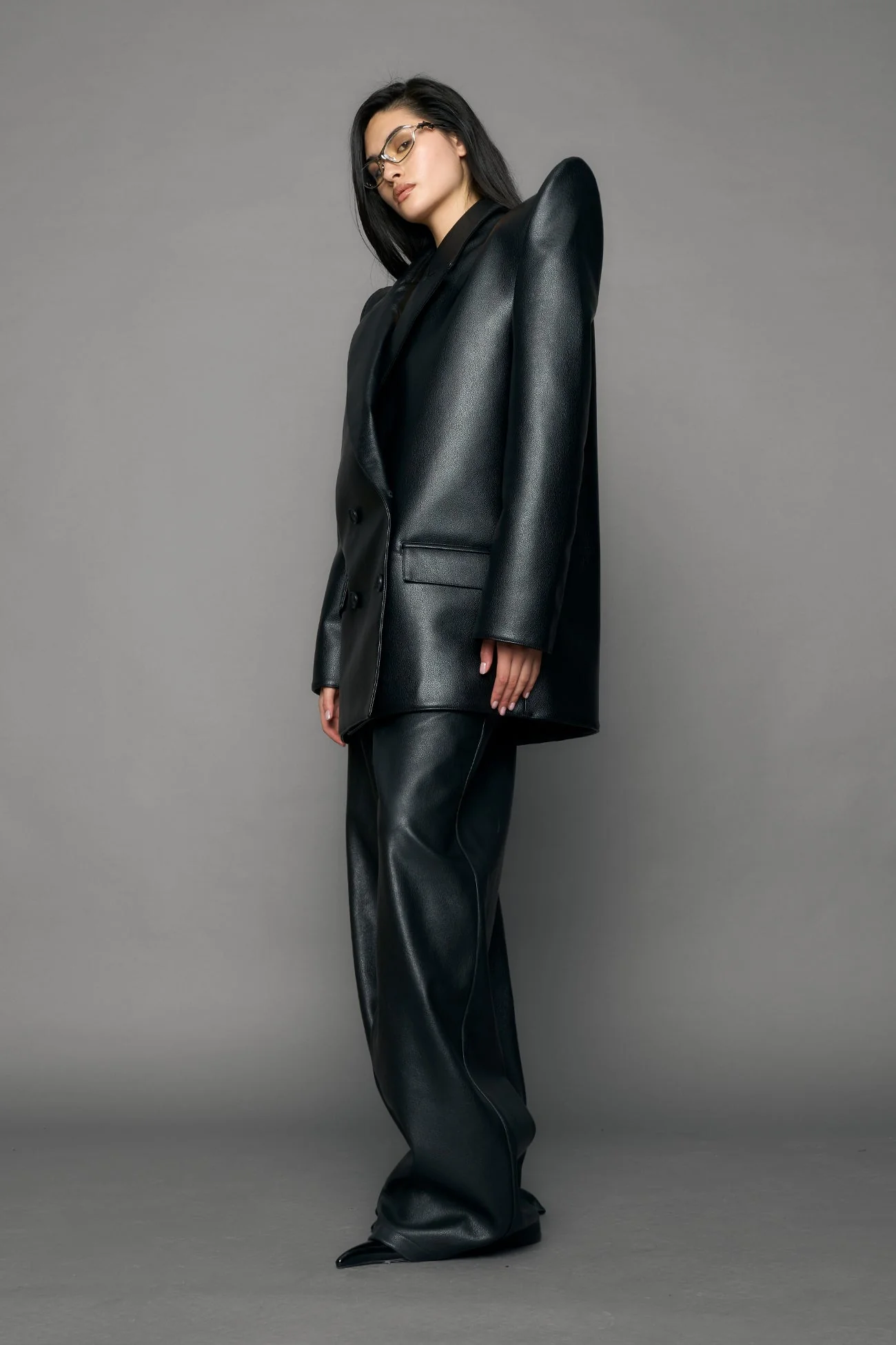 Doomsday Leather Blazer - Image 3
