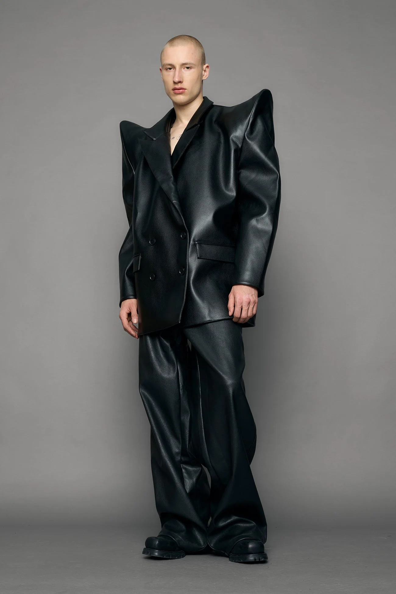 Doomsday Leather Blazer - Image 6