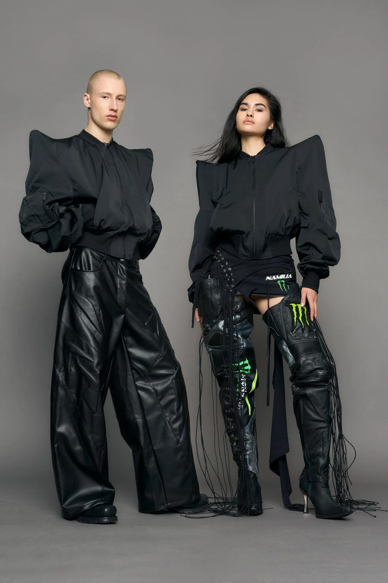 Doomsday Nylon Bomber Jacket