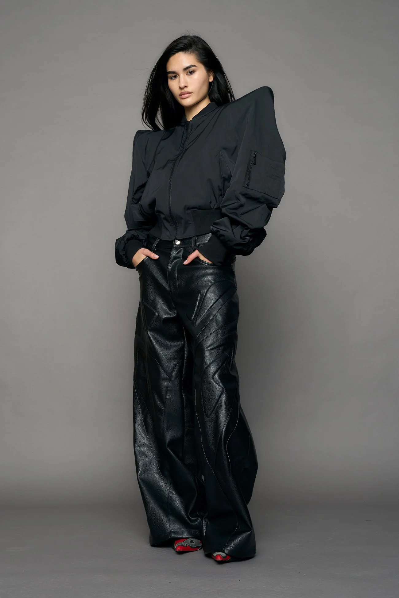 Doomsday Nylon Bomber Jacket - Image 2