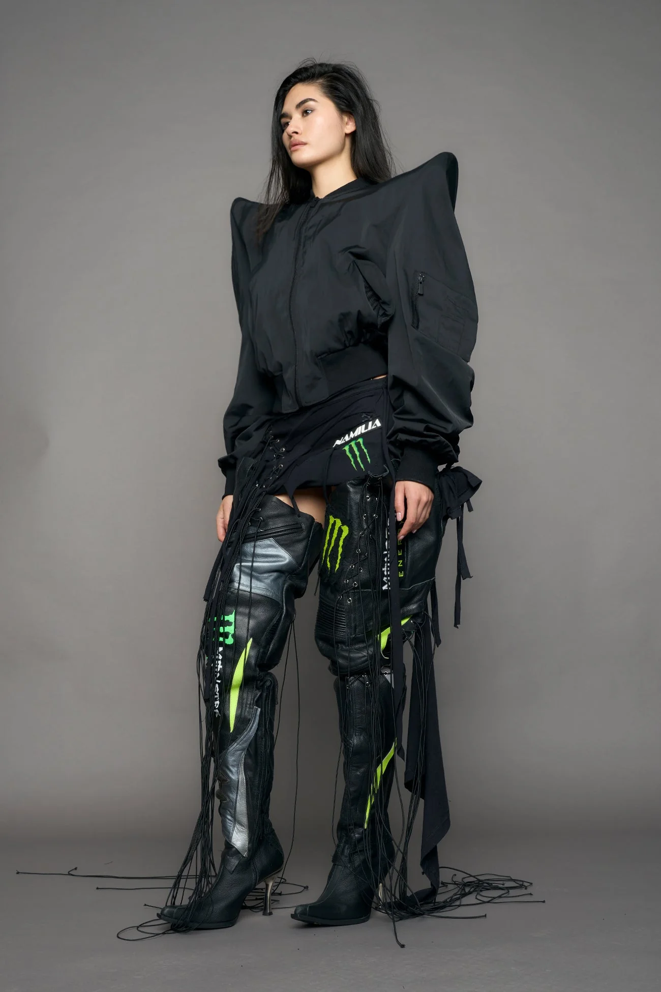 Doomsday Nylon Bomber Jacket - Image 4