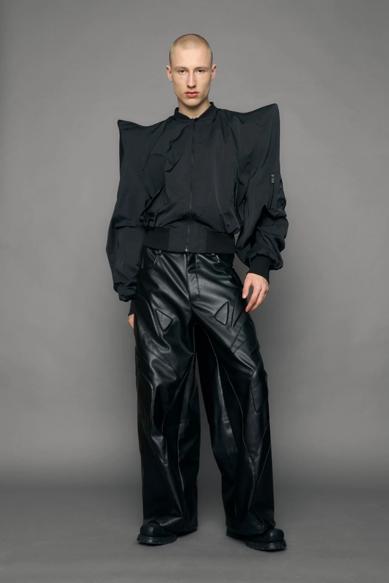 Doomsday Nylon Bomber Jacket - Image 8