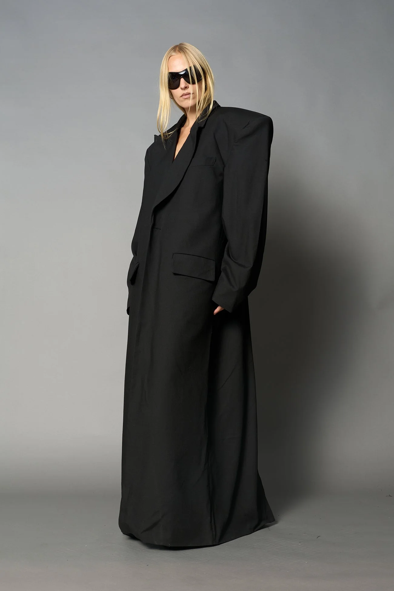 Elongated Blazer Coat - Image 10