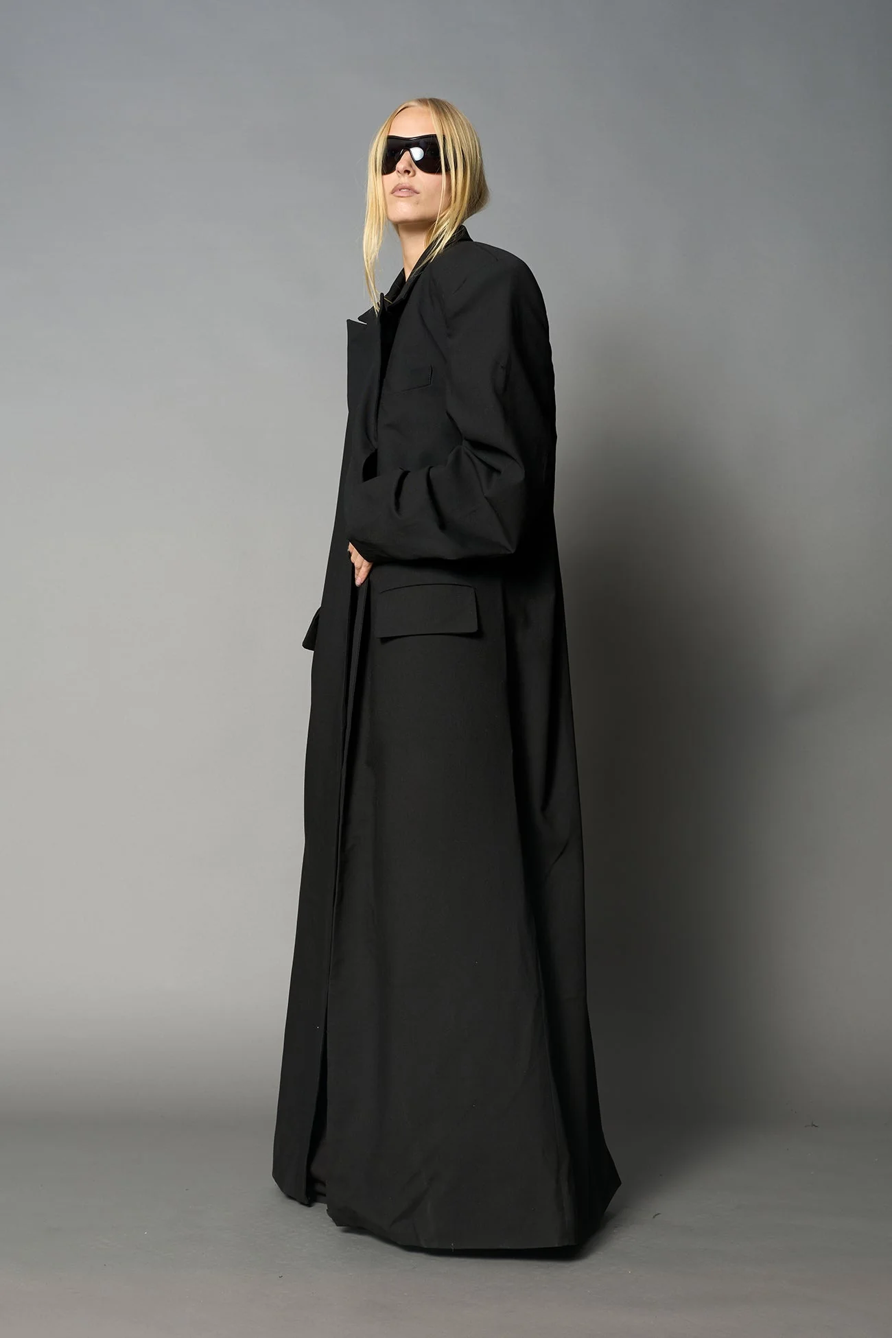 Elongated Blazer Coat - Image 8