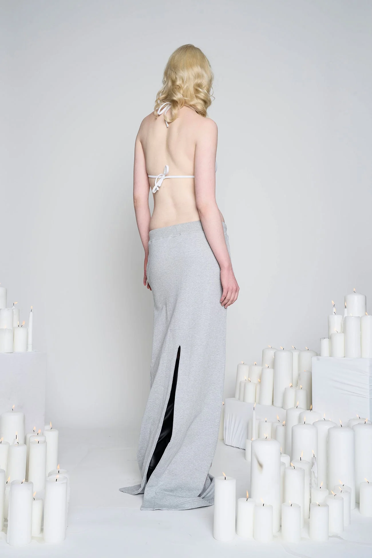 Faux Pas Long Sweat Skirt - Image 13