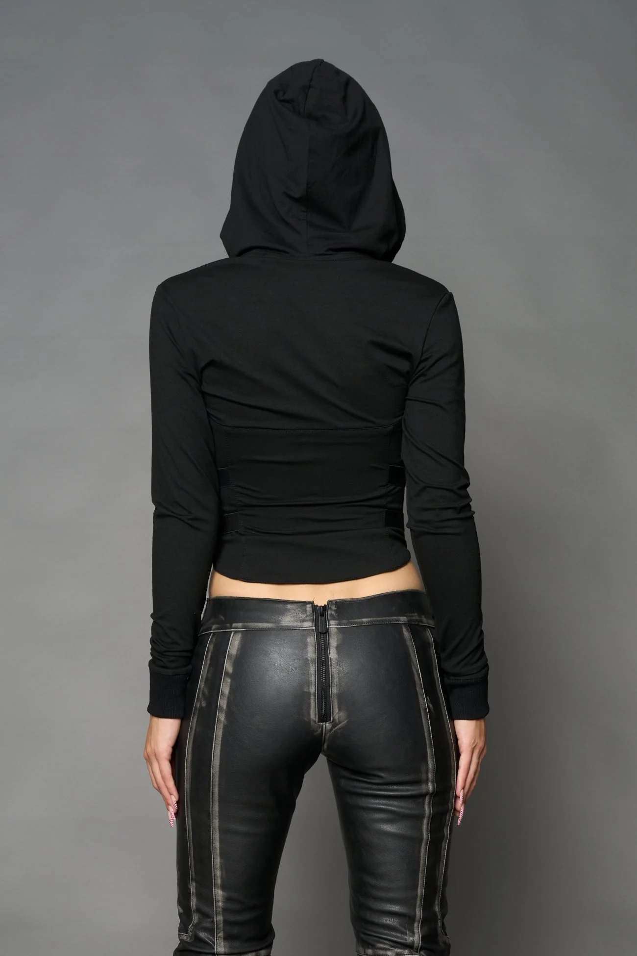 Goth Please Hoodie - Image 3