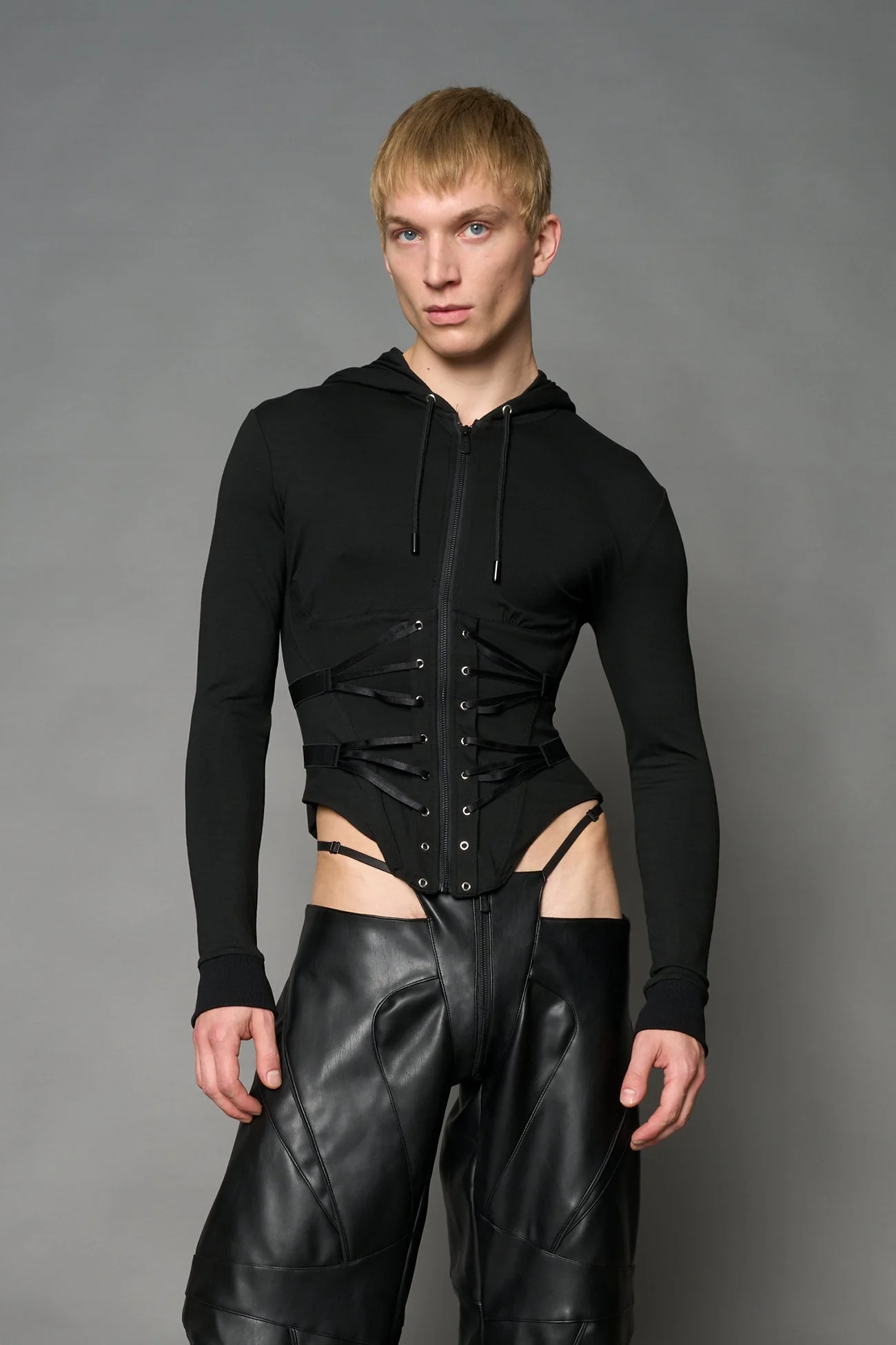 Goth Please Hoodie - Image 4