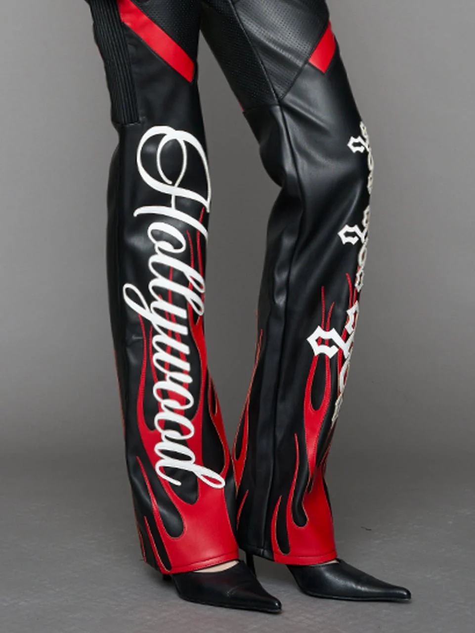 Hollywood Asymmetric Moto Trousers - Image 13