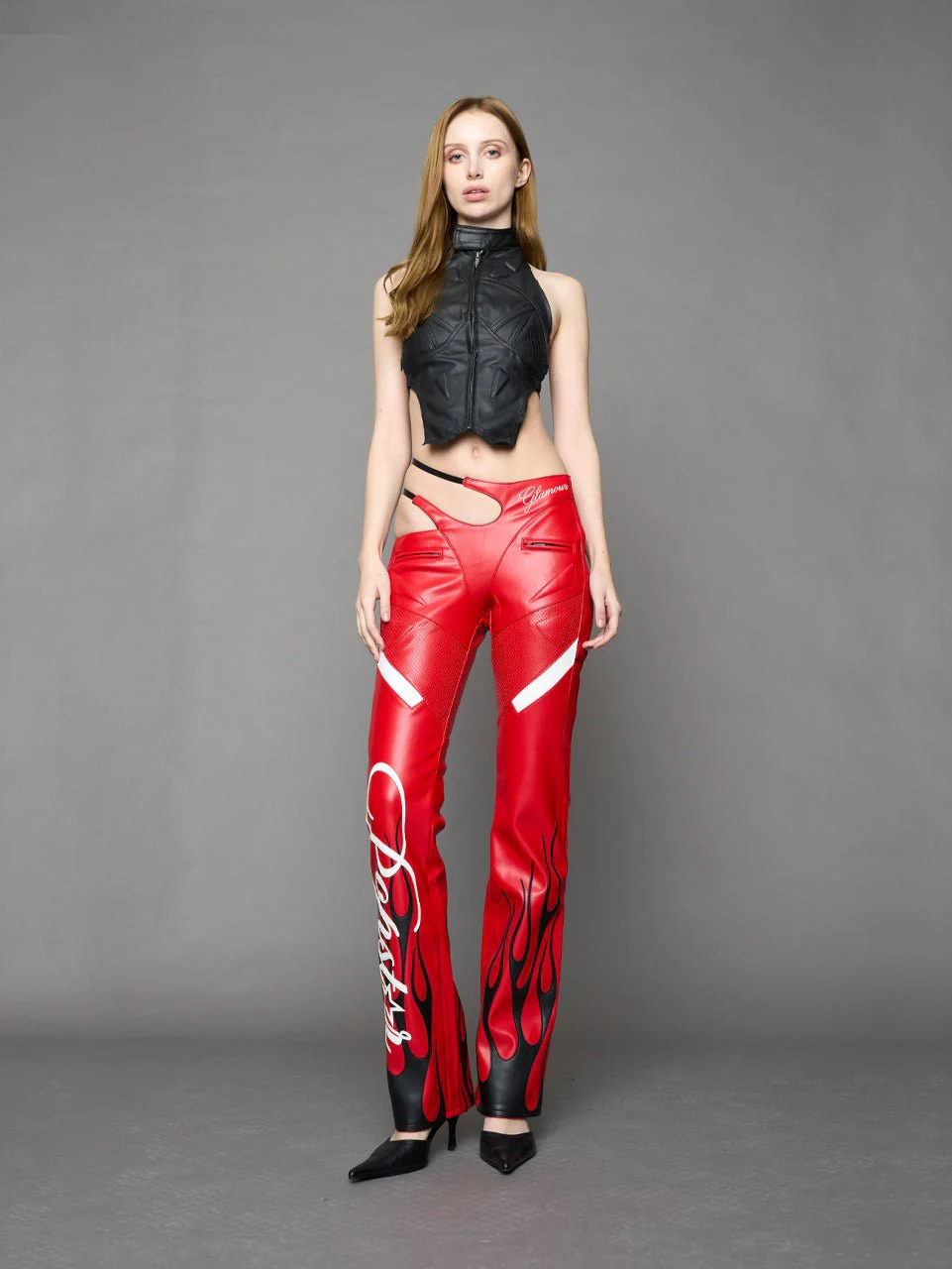 Hollywood Asymmetric Moto Trousers - Image 14