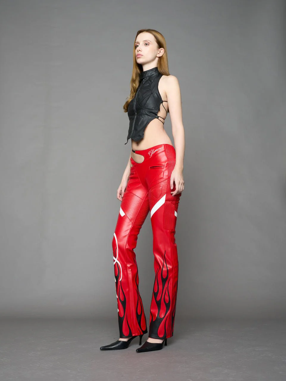 Hollywood Asymmetric Moto Trousers - Image 17
