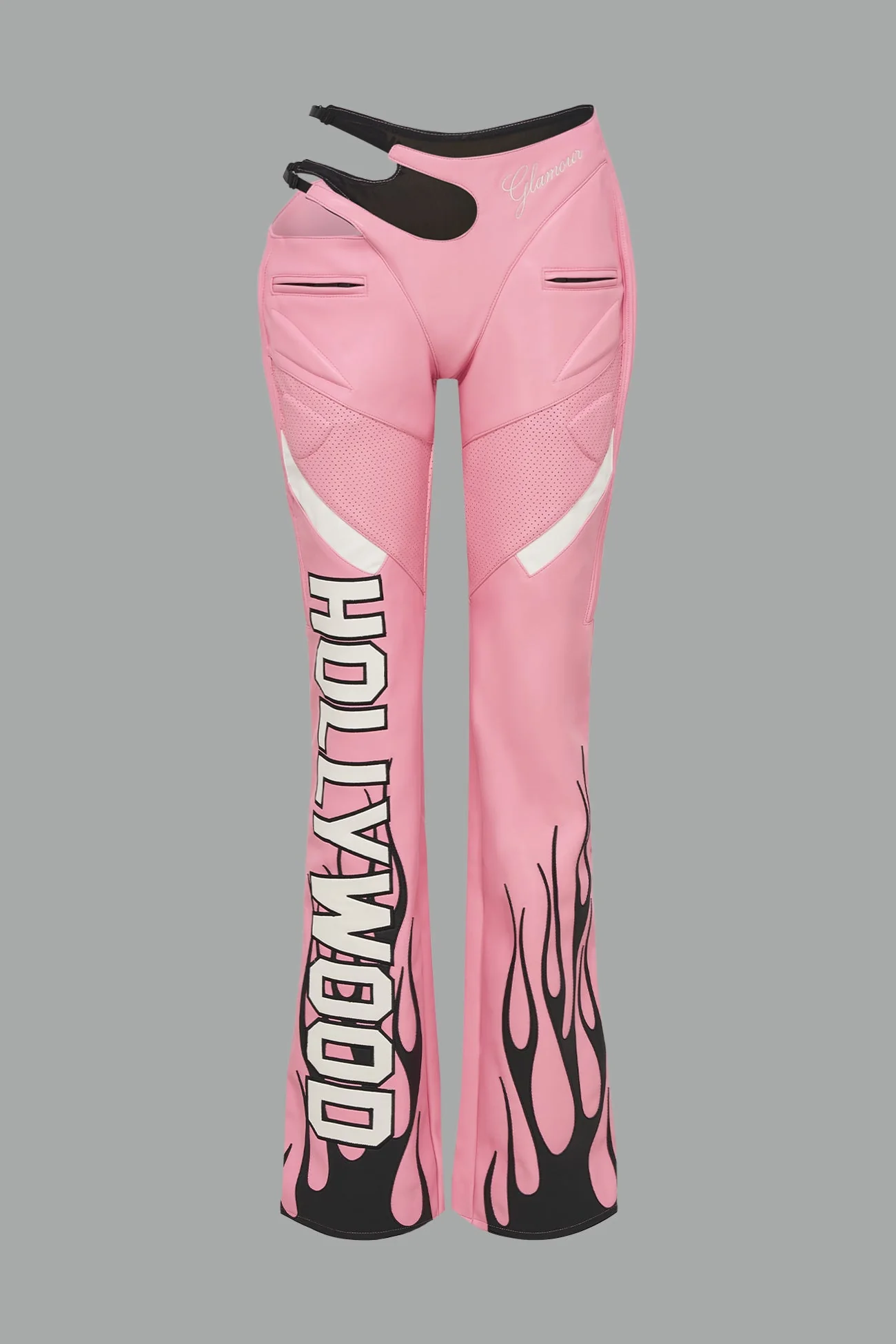 Hollywood Asymmetric Moto Trousers - Image 23