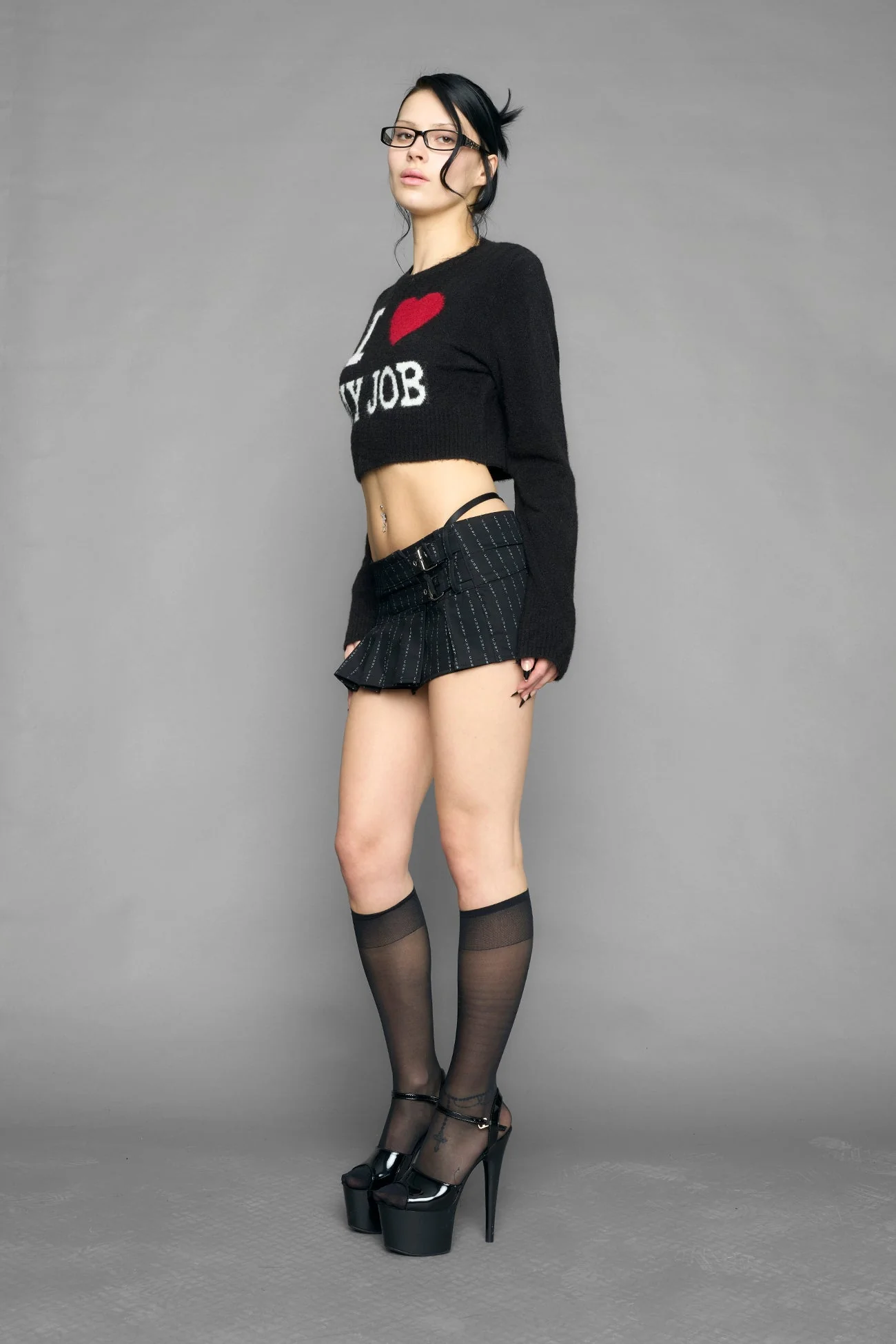I LOVE MY JOB KNIT SWEATER - Image 3