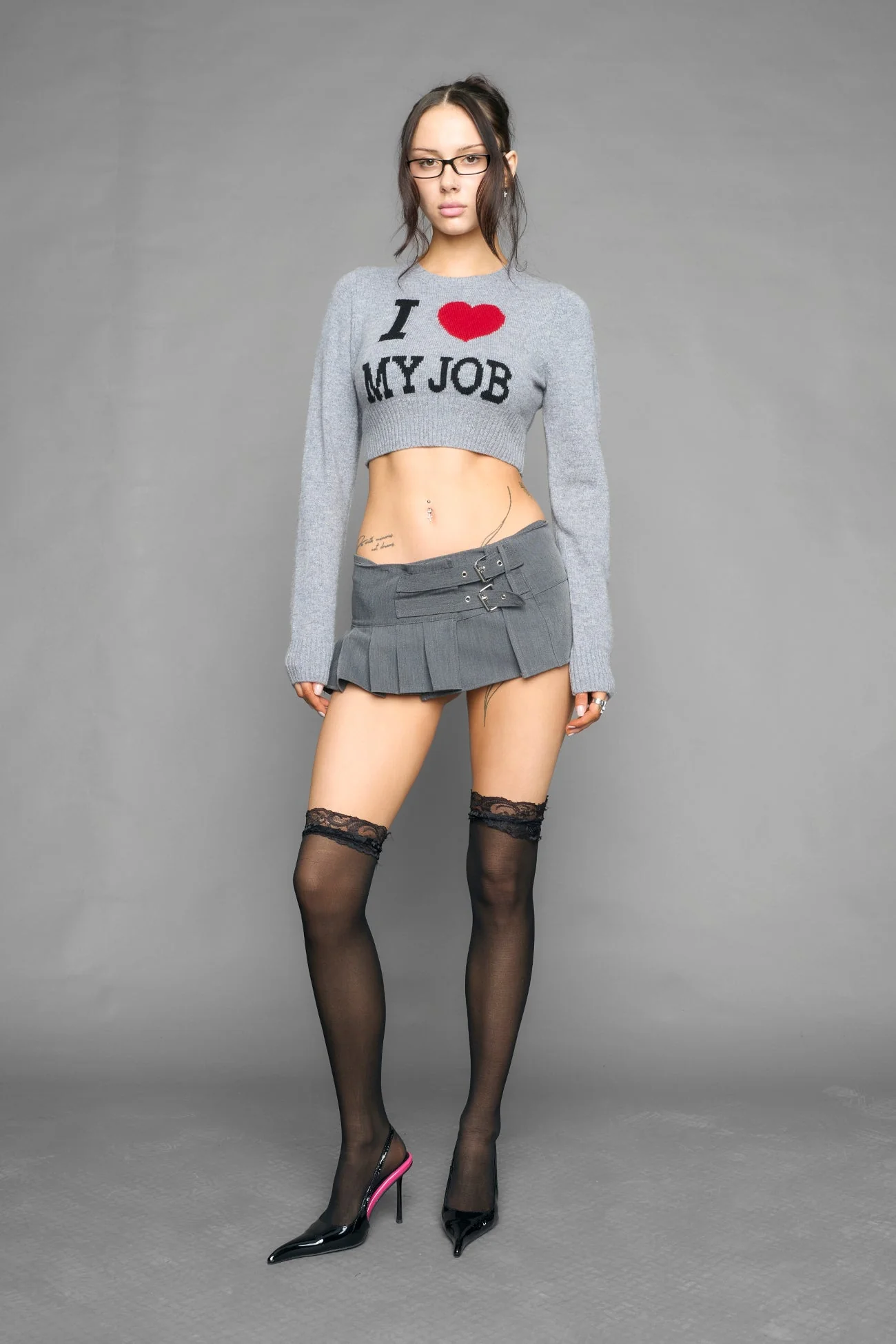I LOVE MY JOB KNIT SWEATER - Image 6