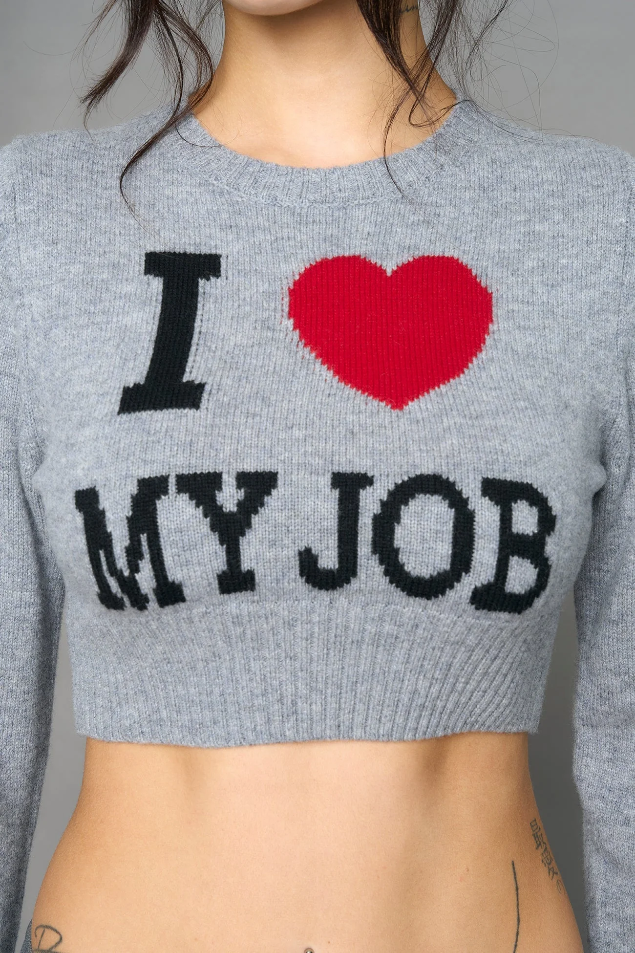I LOVE MY JOB KNIT SWEATER - Image 9