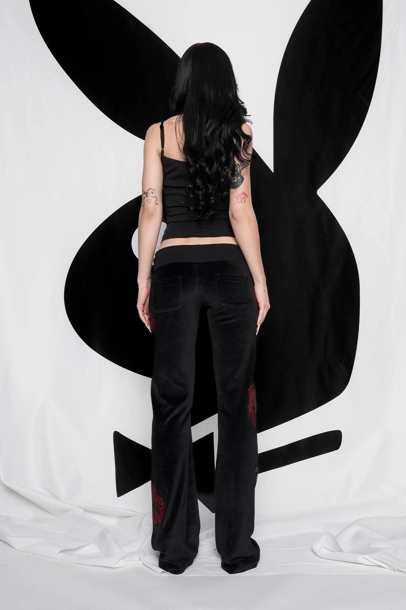 J'adore Velour Flare Pants - Image 6