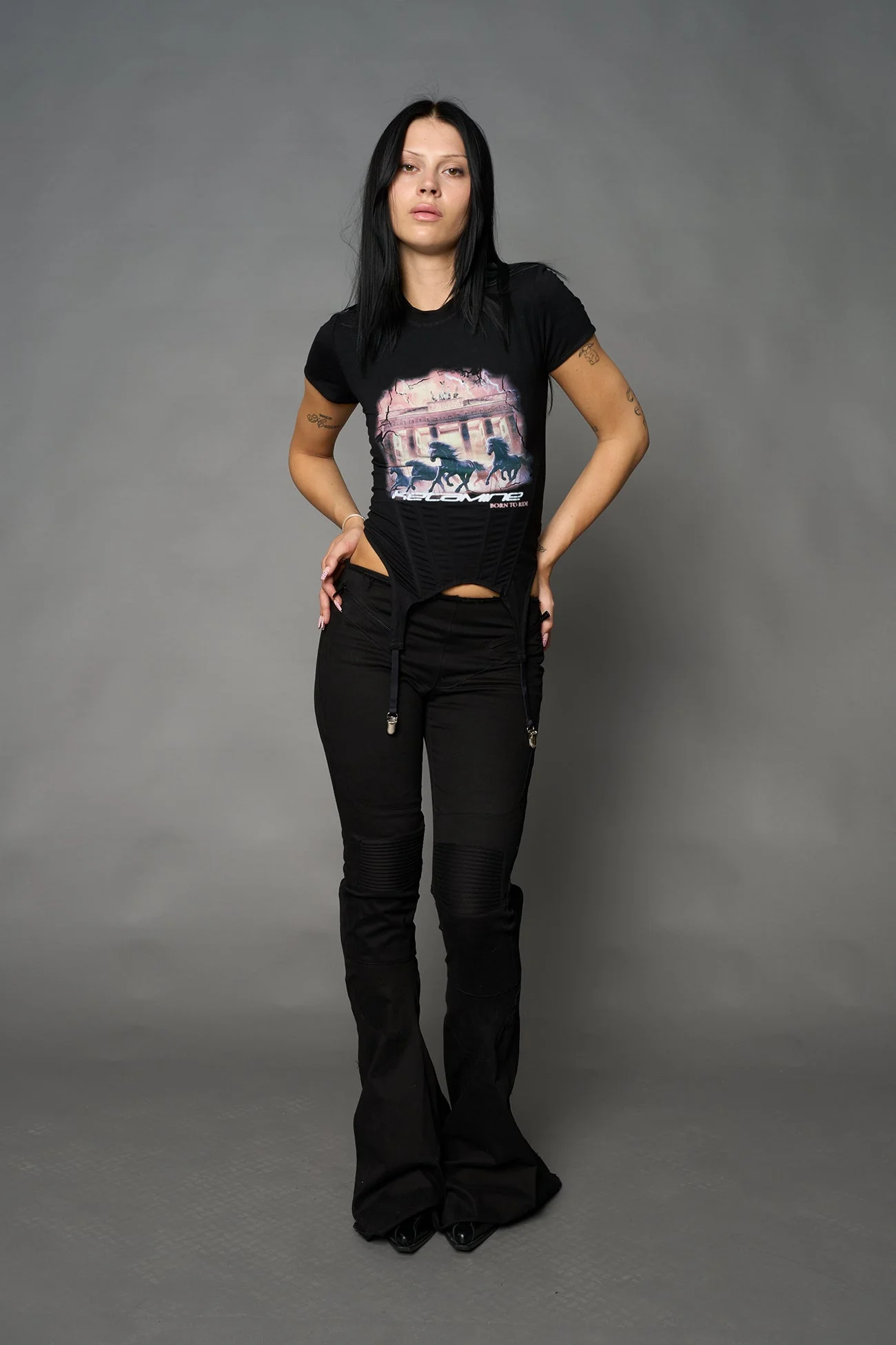 Keta Queen Corset Mini T-Shirt - Image 6