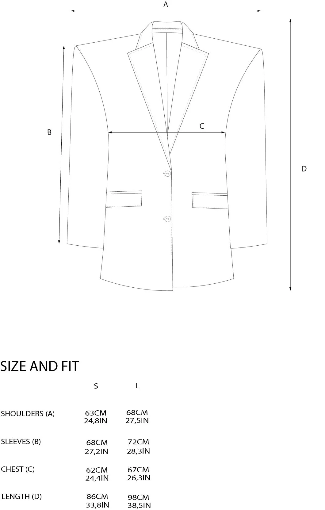 Leather Oversize Croc Blazer - Image 9