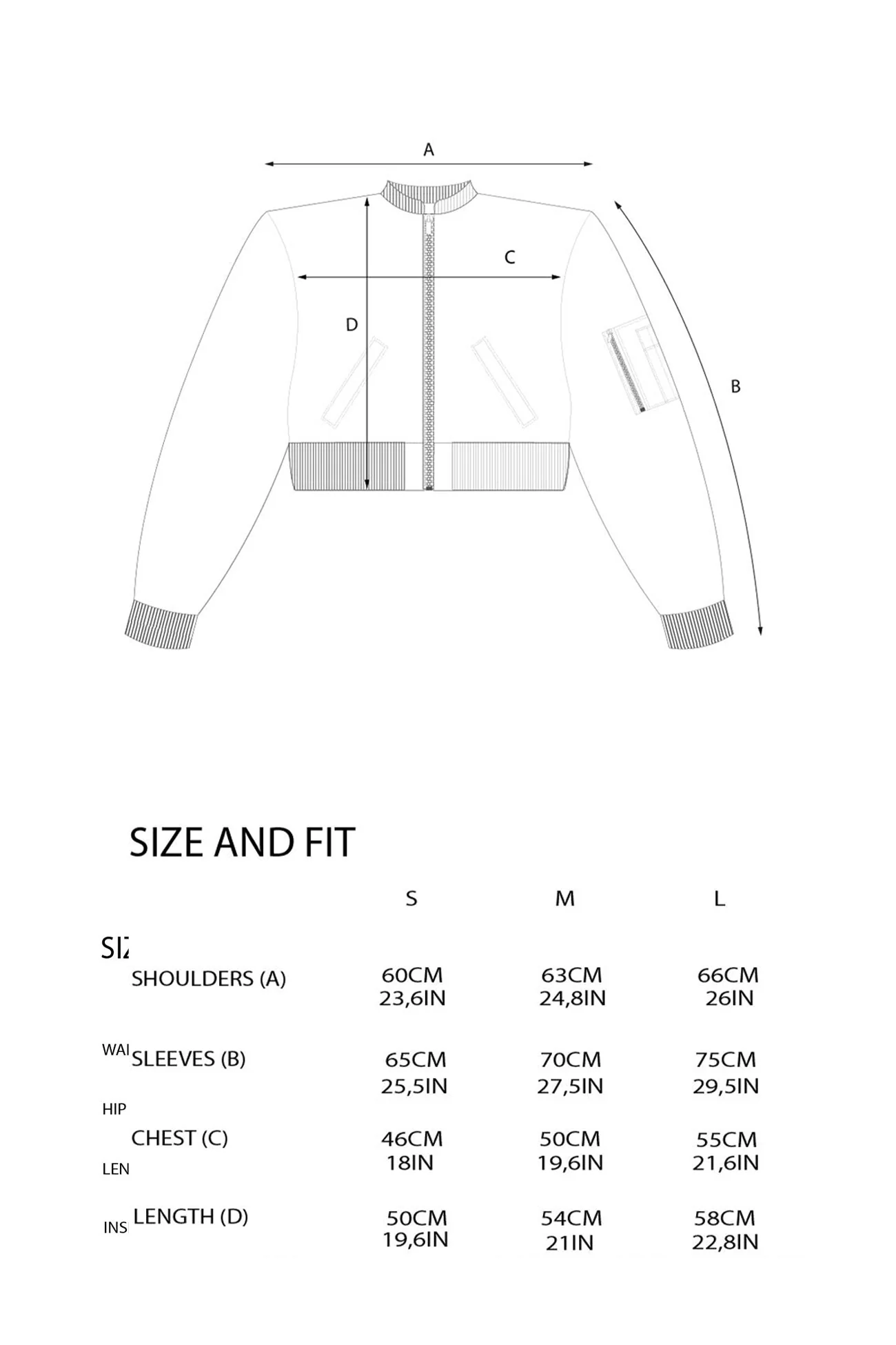 Leather Power Shoulder Bomber Jacket - Image 10