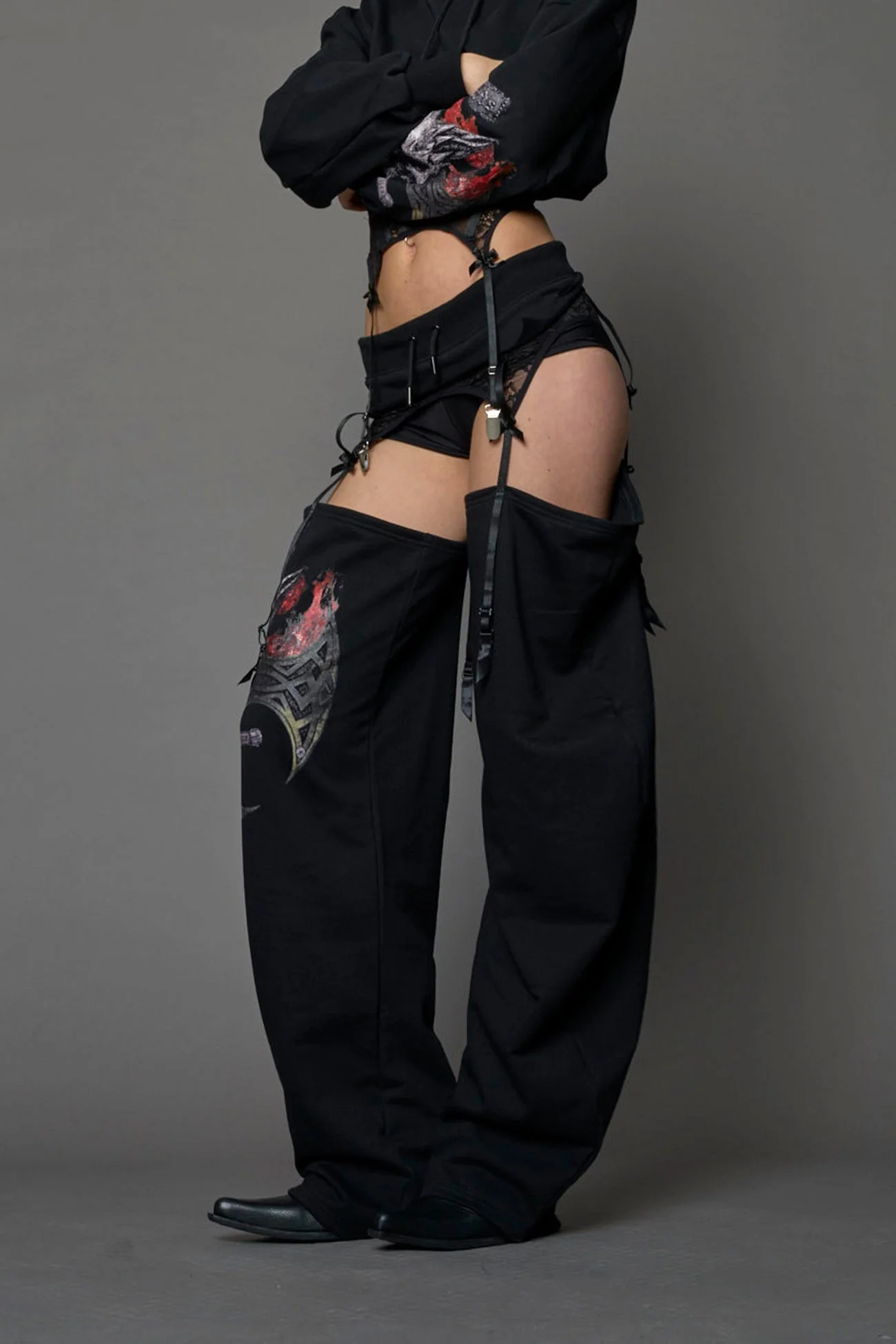 Lingerie Sweatpants Chaps - Image 8